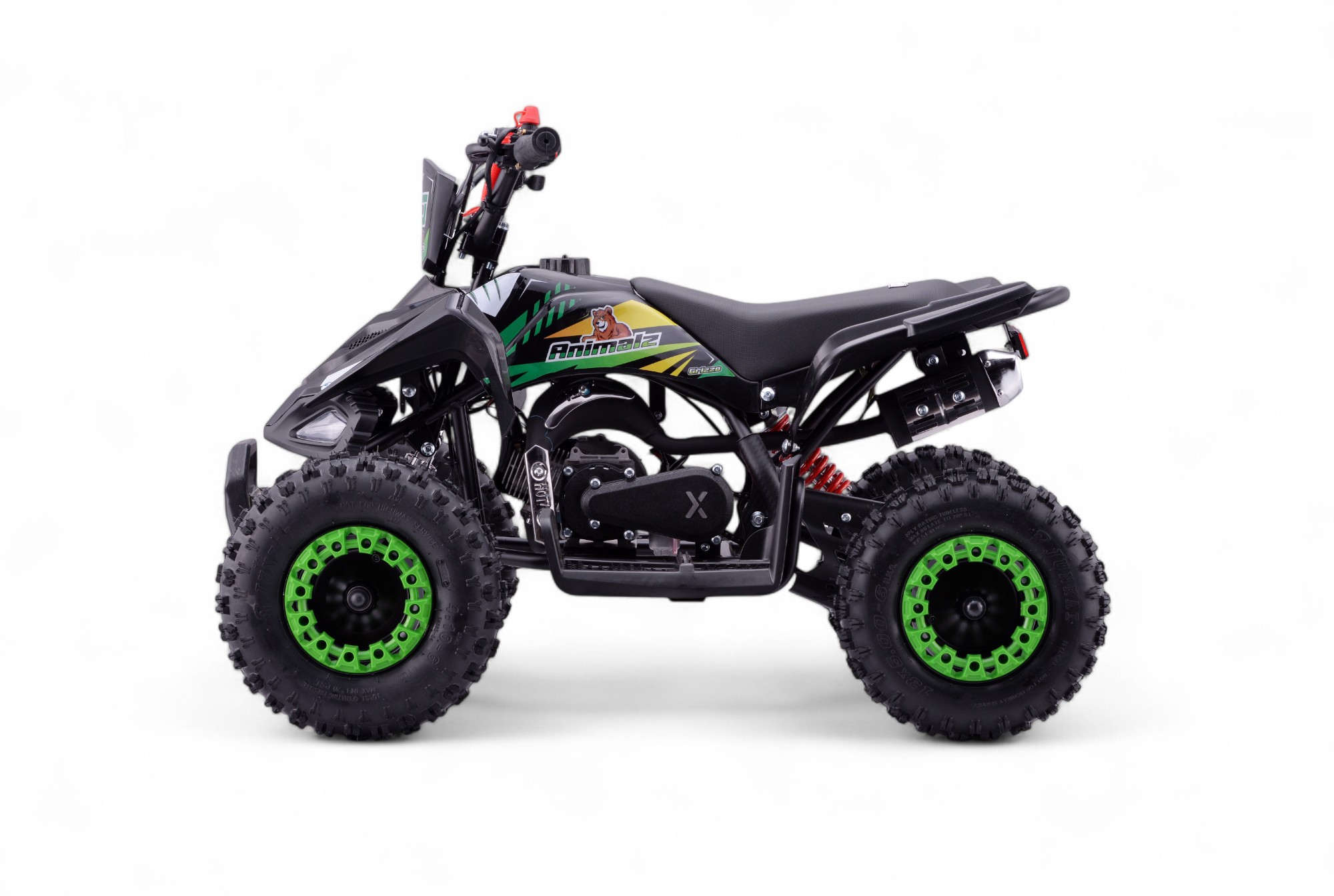 Pocket quad enfant 49cc LXF Animalz 6" version S - vert