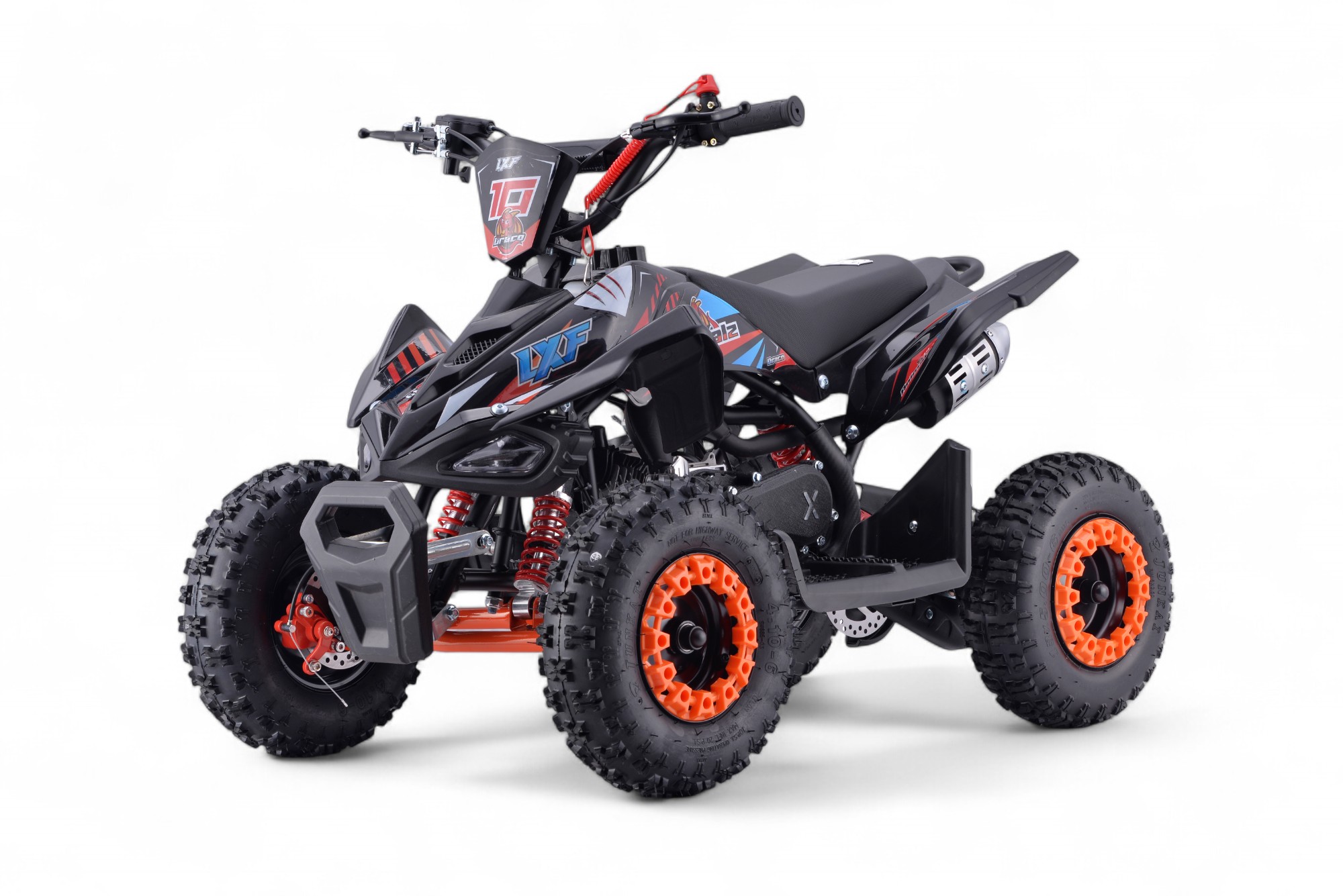 Pocket quad enfant 49cc LXF Animalz 6" version S - orange