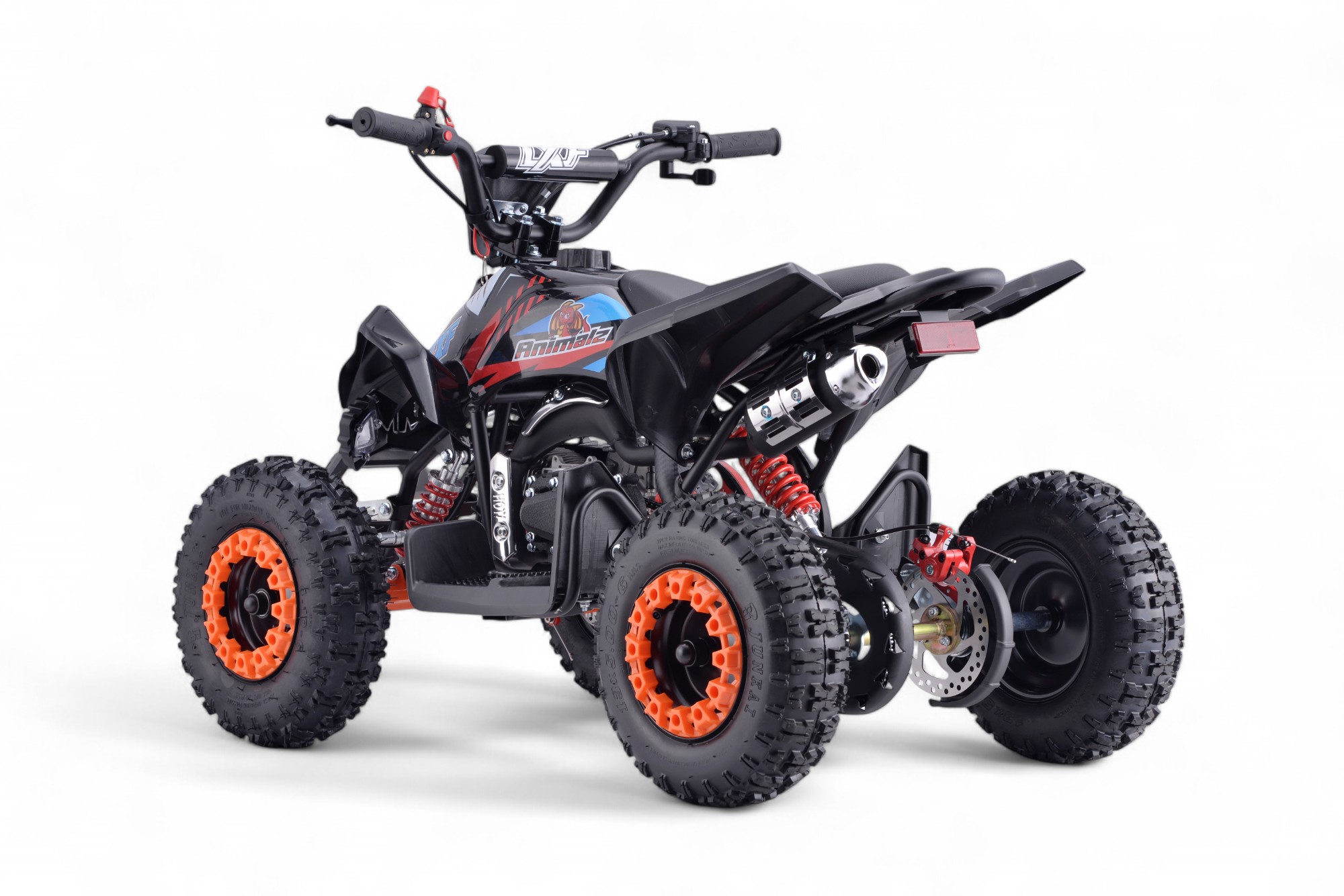 Pocket quad enfant 49cc LXF Animalz 6" version S - orange