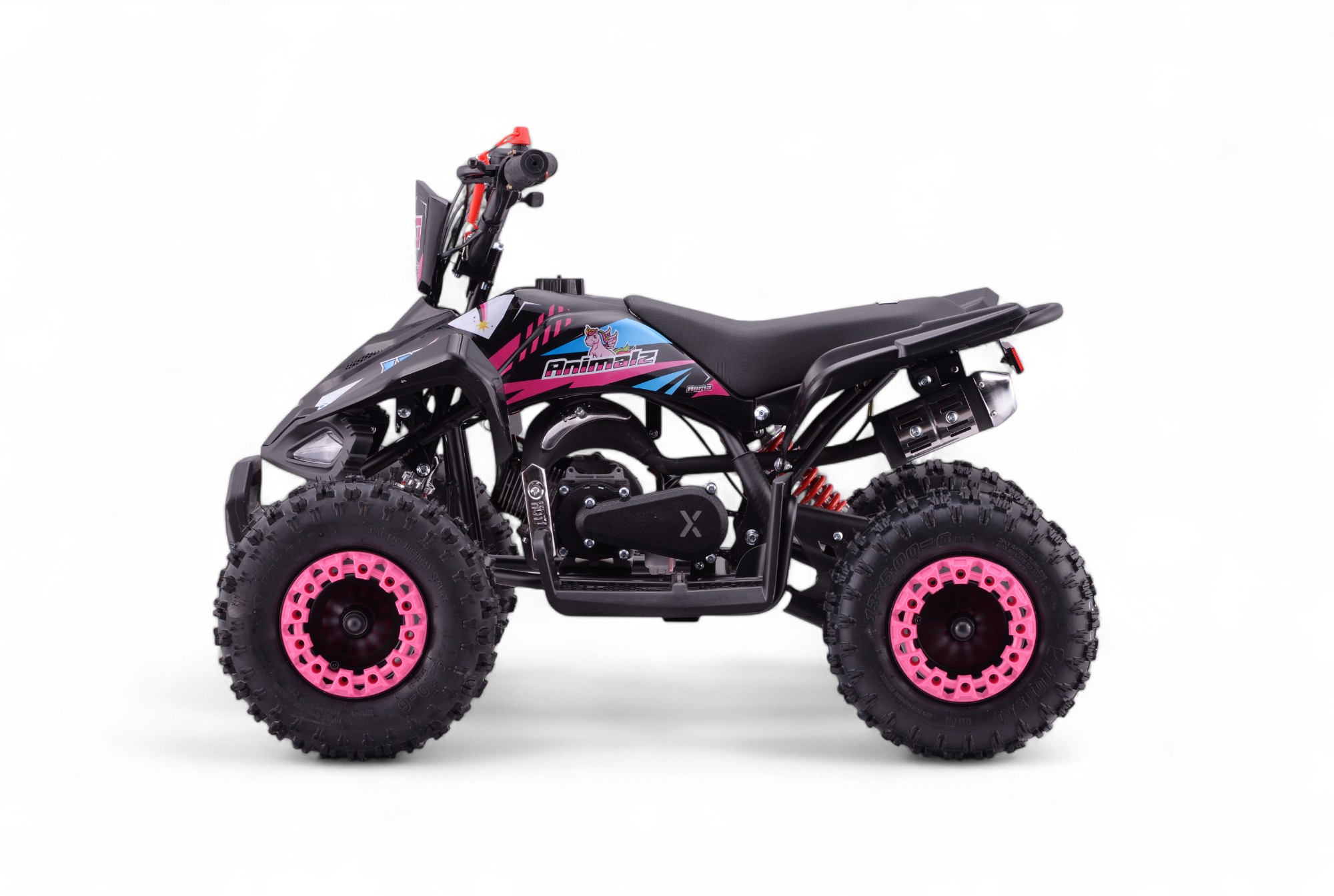 Pocket quad enfant 49cc LXF Animalz 6" version S - rose