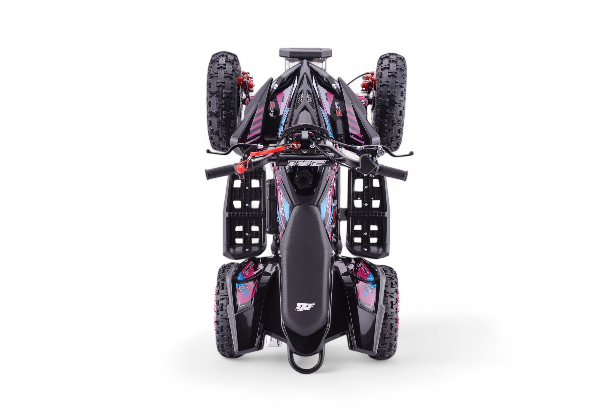 Pocket quad enfant 49cc LXF Animalz 6" version S - rose