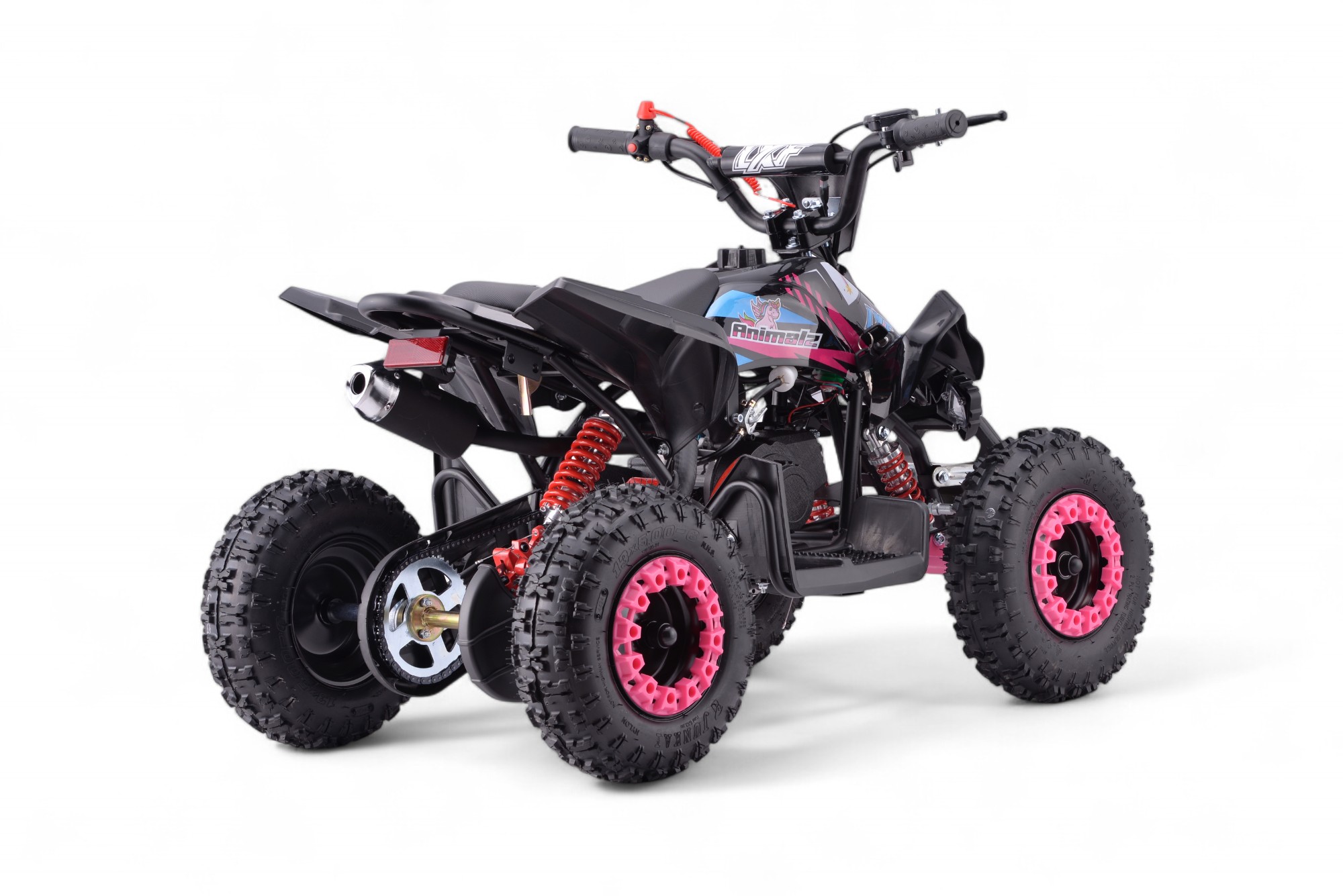 Pocket quad enfant 49cc LXF Animalz 6" version S - rose