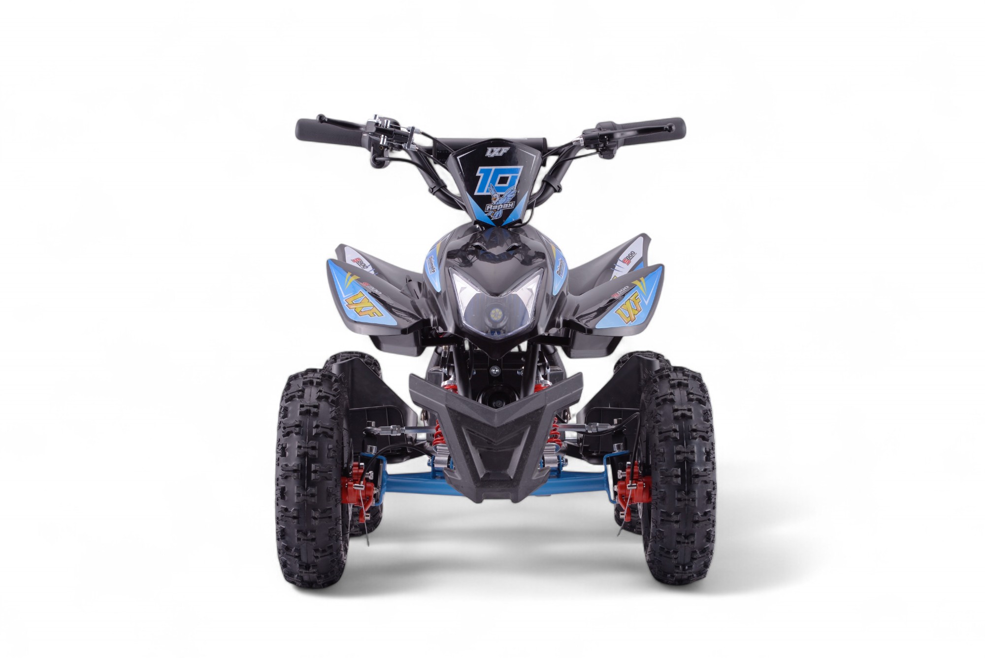Pocket quad électrique enfant 800w LXF Animalz 6" version S - bleu