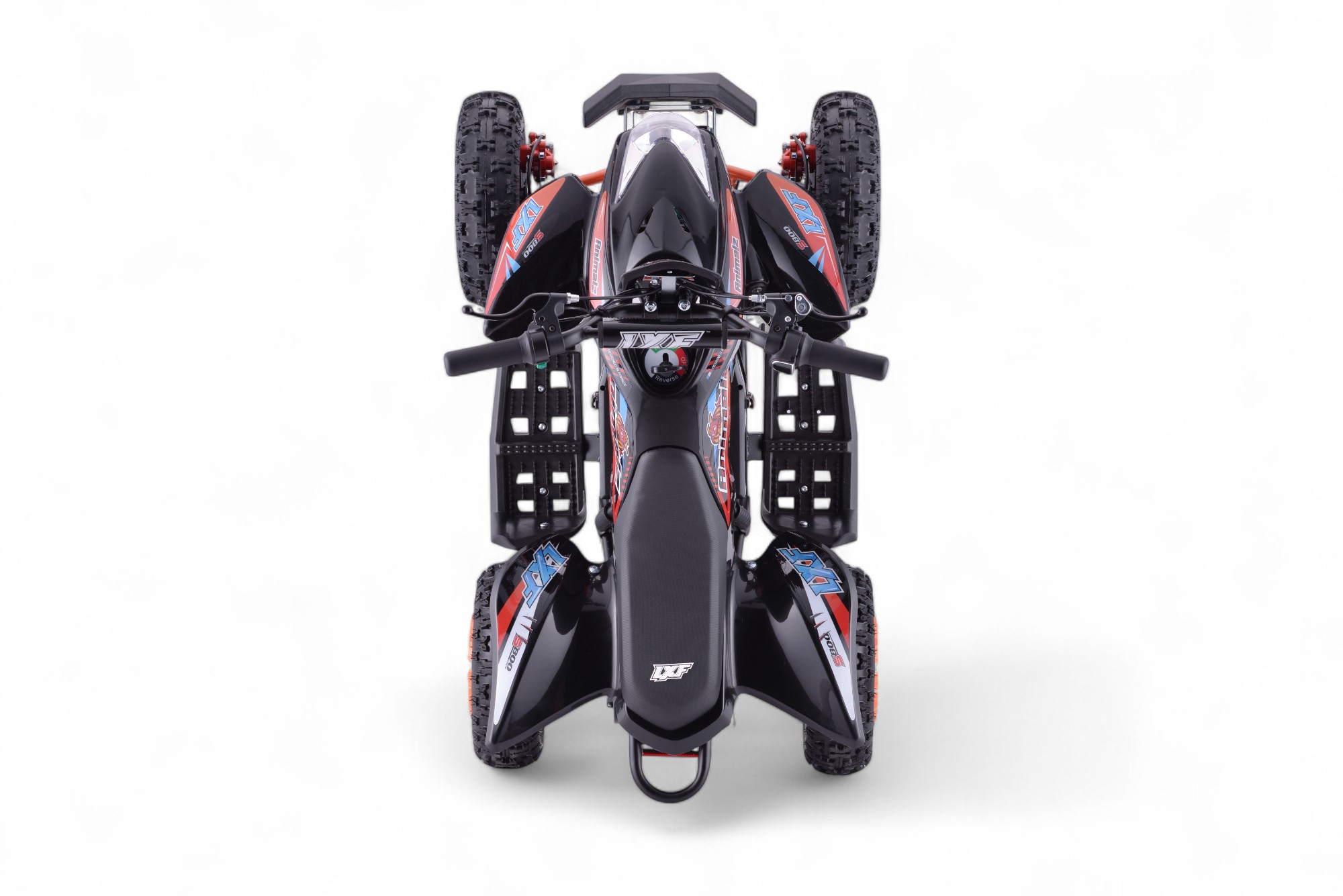 Pocket quad électrique enfant 800w LXF Animalz 6" version S - orange