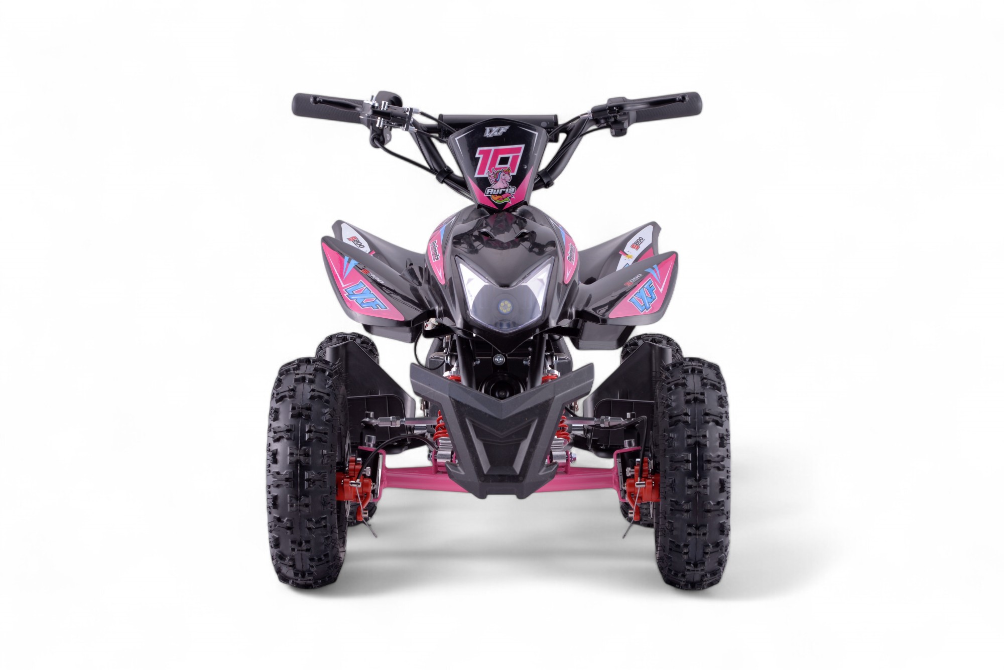 Pocket quad électrique enfant 800w LXF Animalz 6" version S - rose