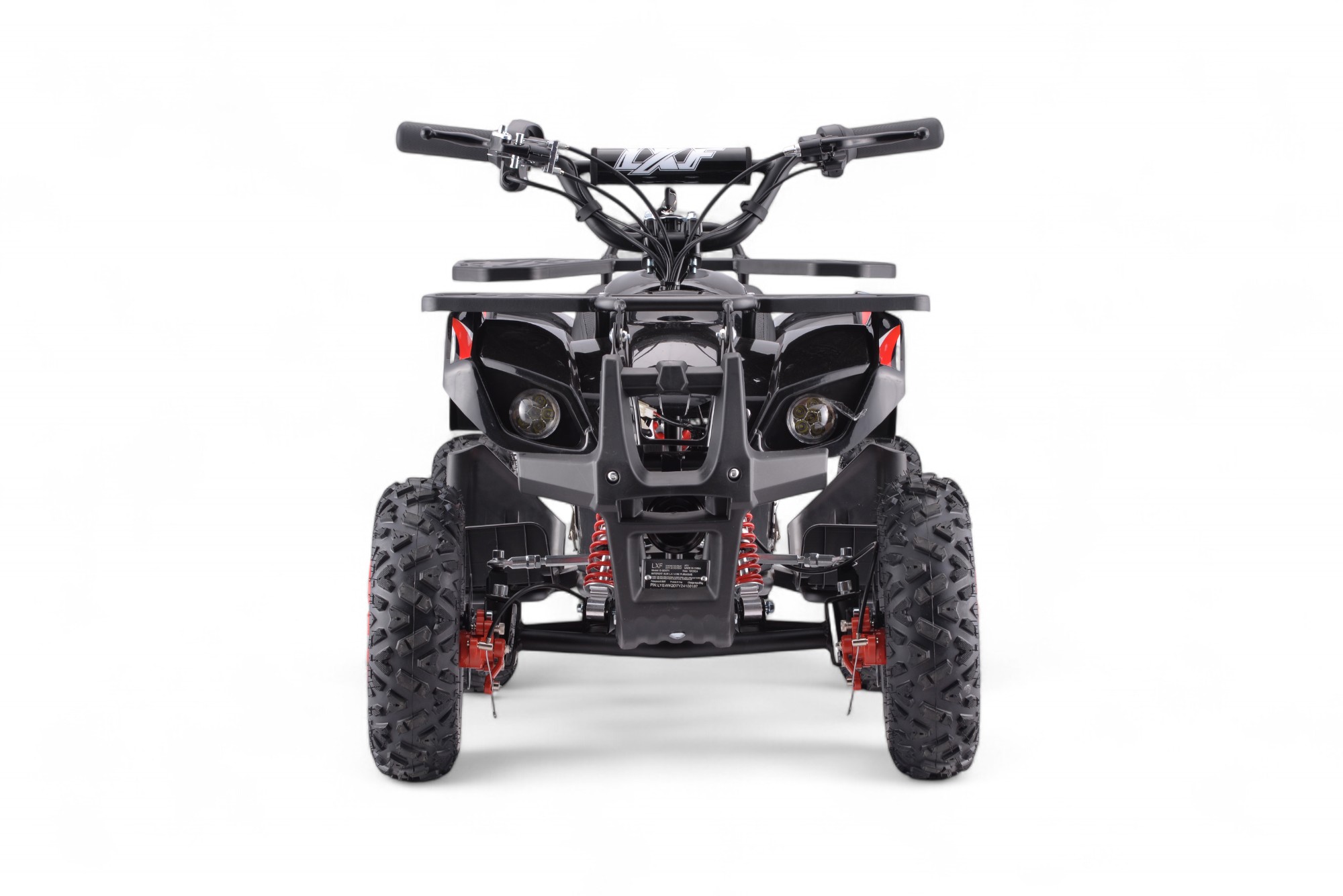 Pocket quad électrique enfant 800w LXF Animalz 6" version R - rouge