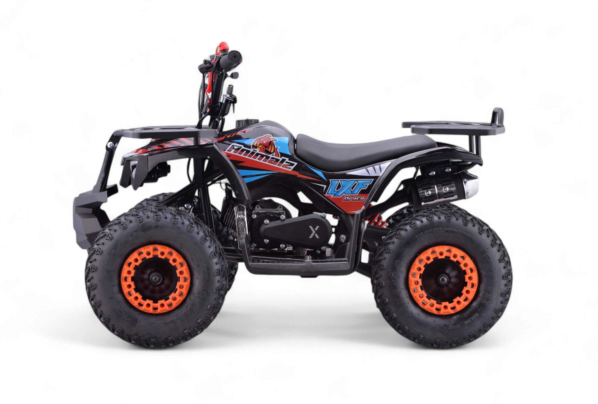 Pocket quad enfant 49cc LXF Animalz 6" version R - orange