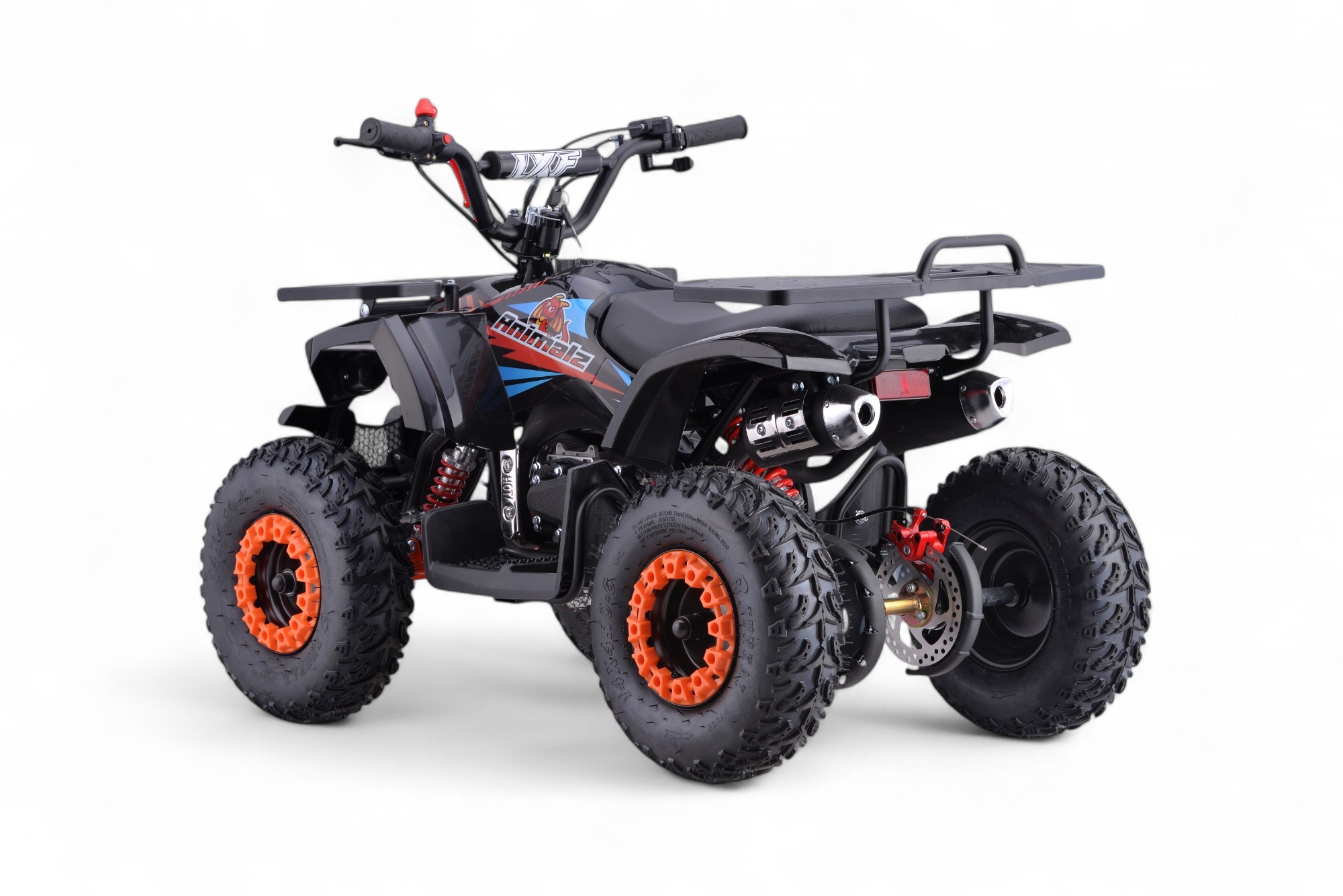 Pocket quad enfant 49cc LXF Animalz 6" version R - orange