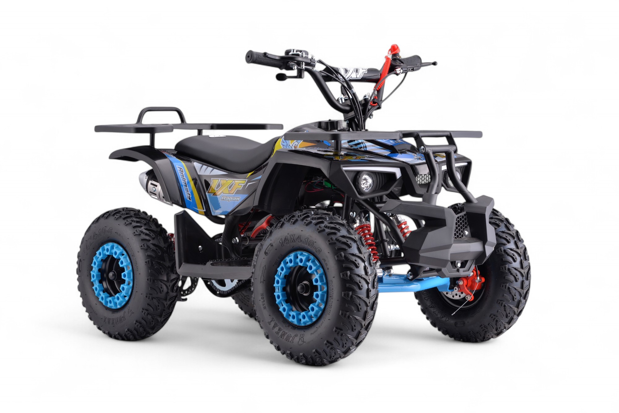 Pocket quad enfant 49cc LXF Animalz 6" version R - bleu