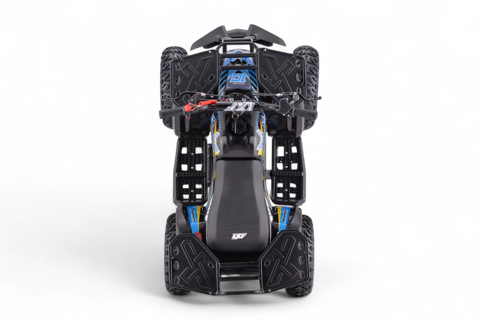 Pocket quad enfant 49cc LXF Animalz 6" version R - bleu