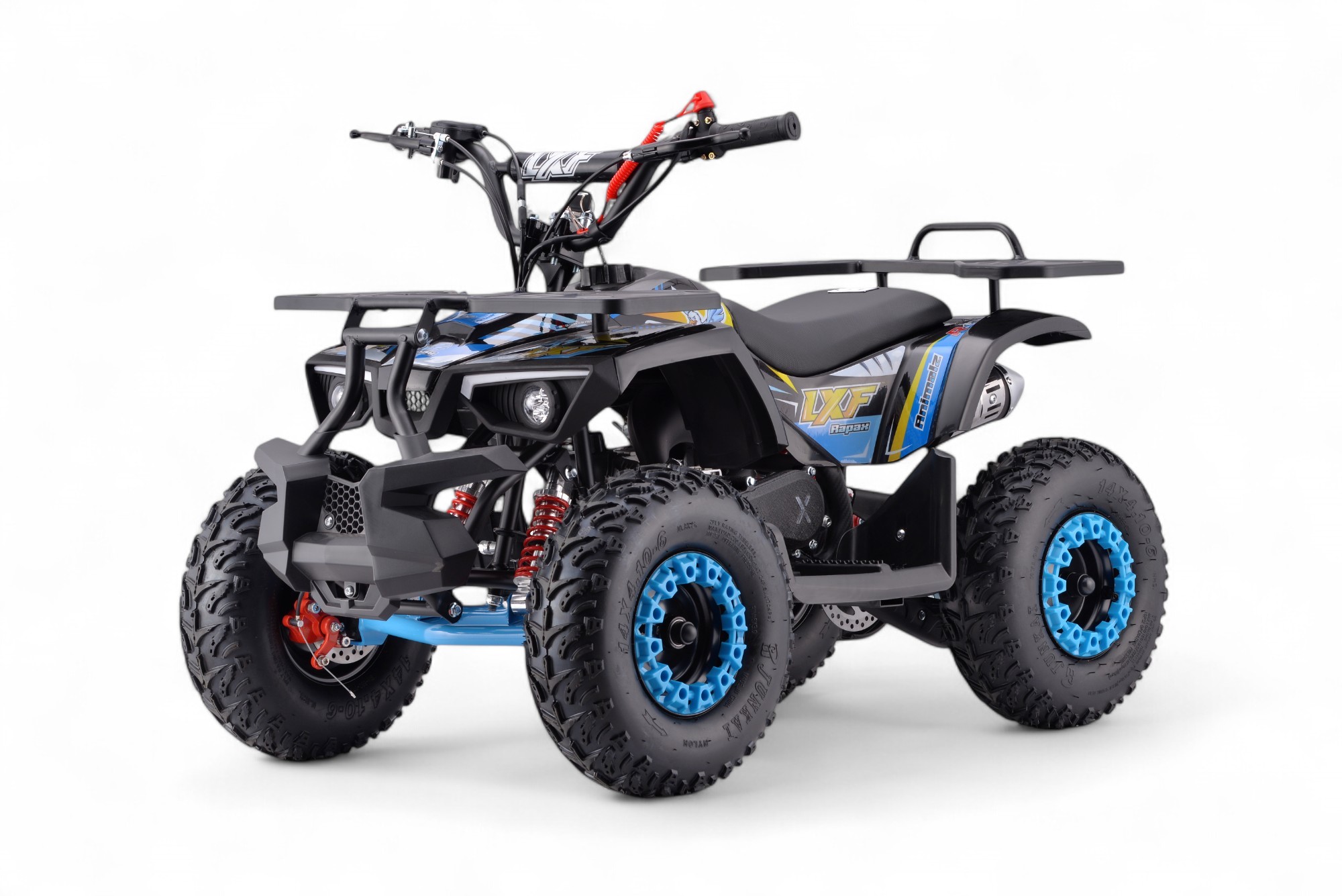 Pocket quad enfant 49cc LXF Animalz 6" version R - bleu