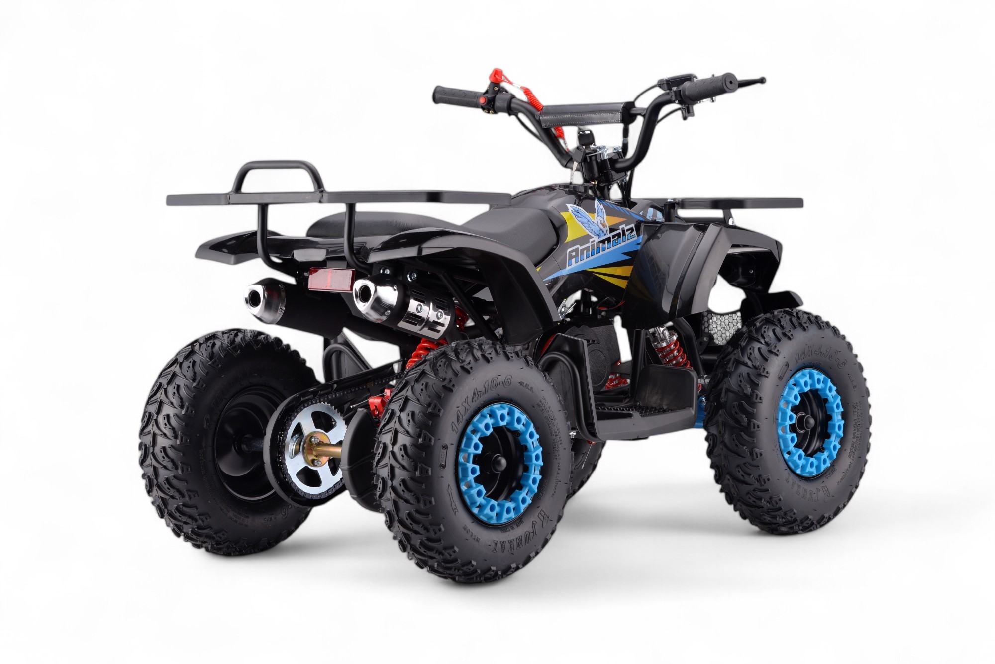 Pocket quad enfant 49cc LXF Animalz 6" version R - bleu