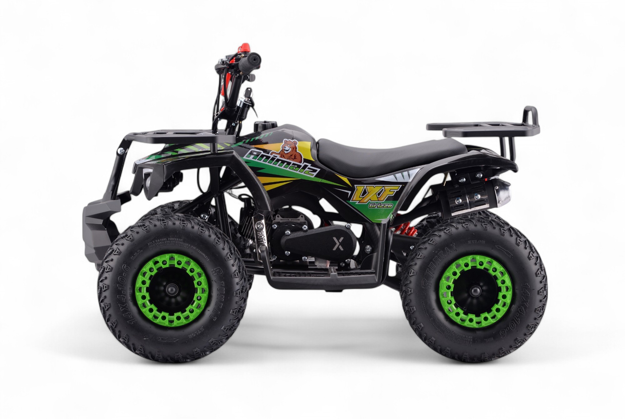 Pocket quad enfant 49cc LXF Animalz 6" version R - vert