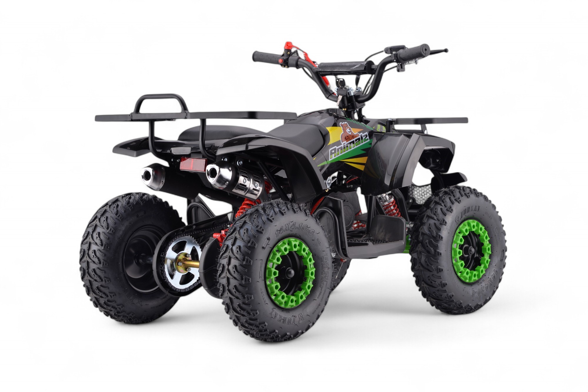 Pocket quad enfant 49cc LXF Animalz 6" version R - vert