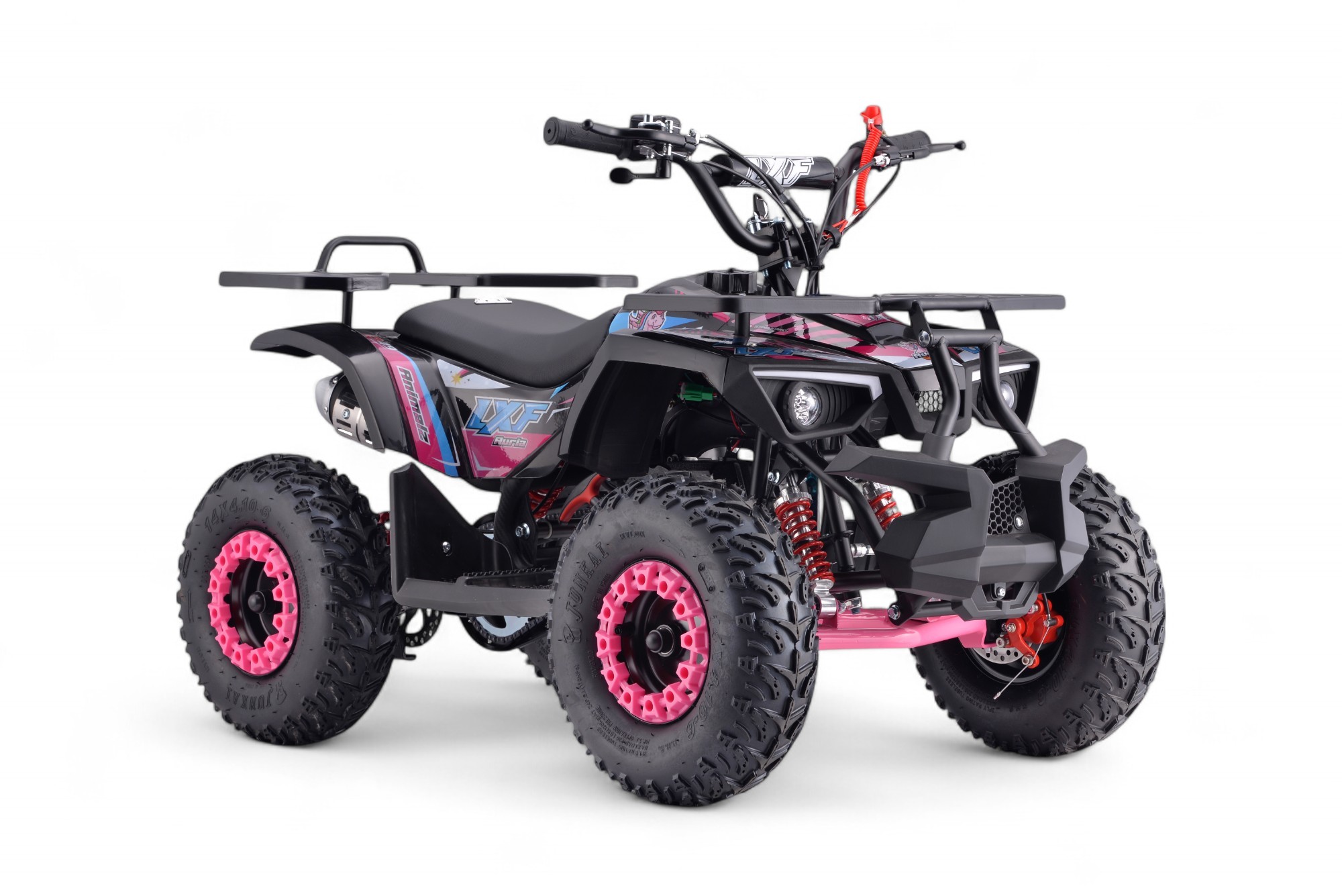 Pocket quad enfant 49cc LXF Animalz 6" version R - rose