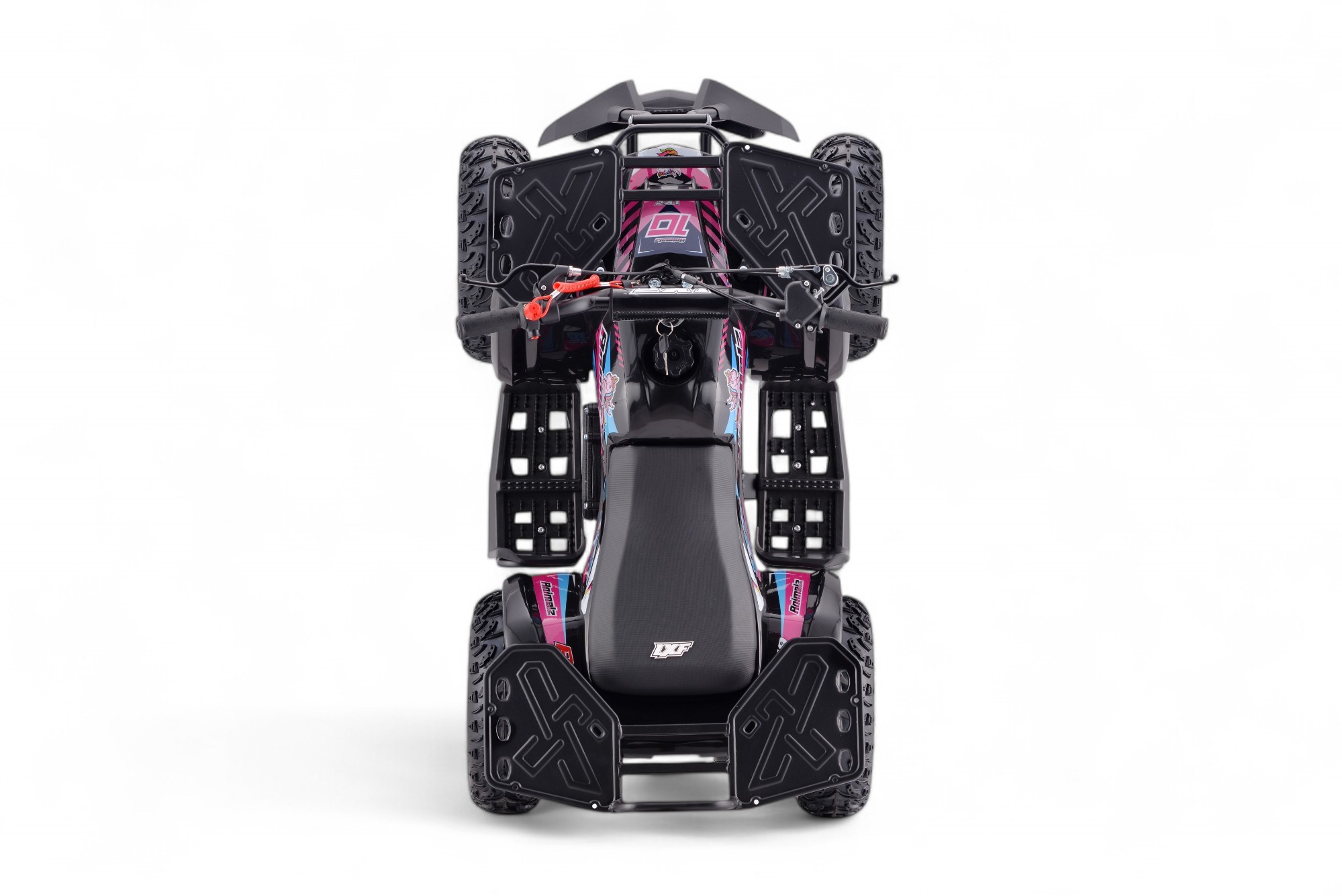 Pocket quad enfant 49cc LXF Animalz 6" version R - rose