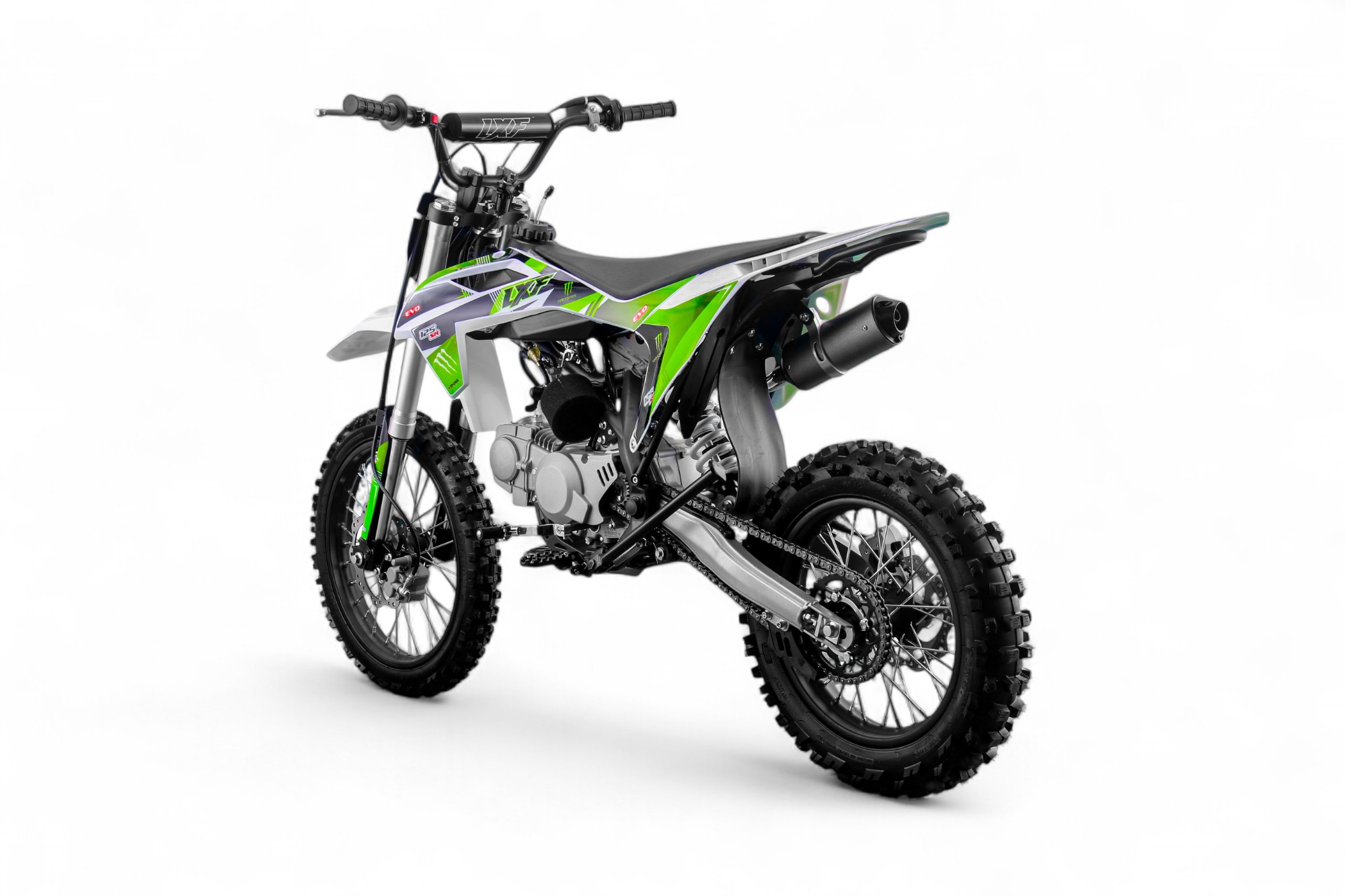 Dirt bike / Pit bike LXF 125cc evo SR 14/17" - vert monster