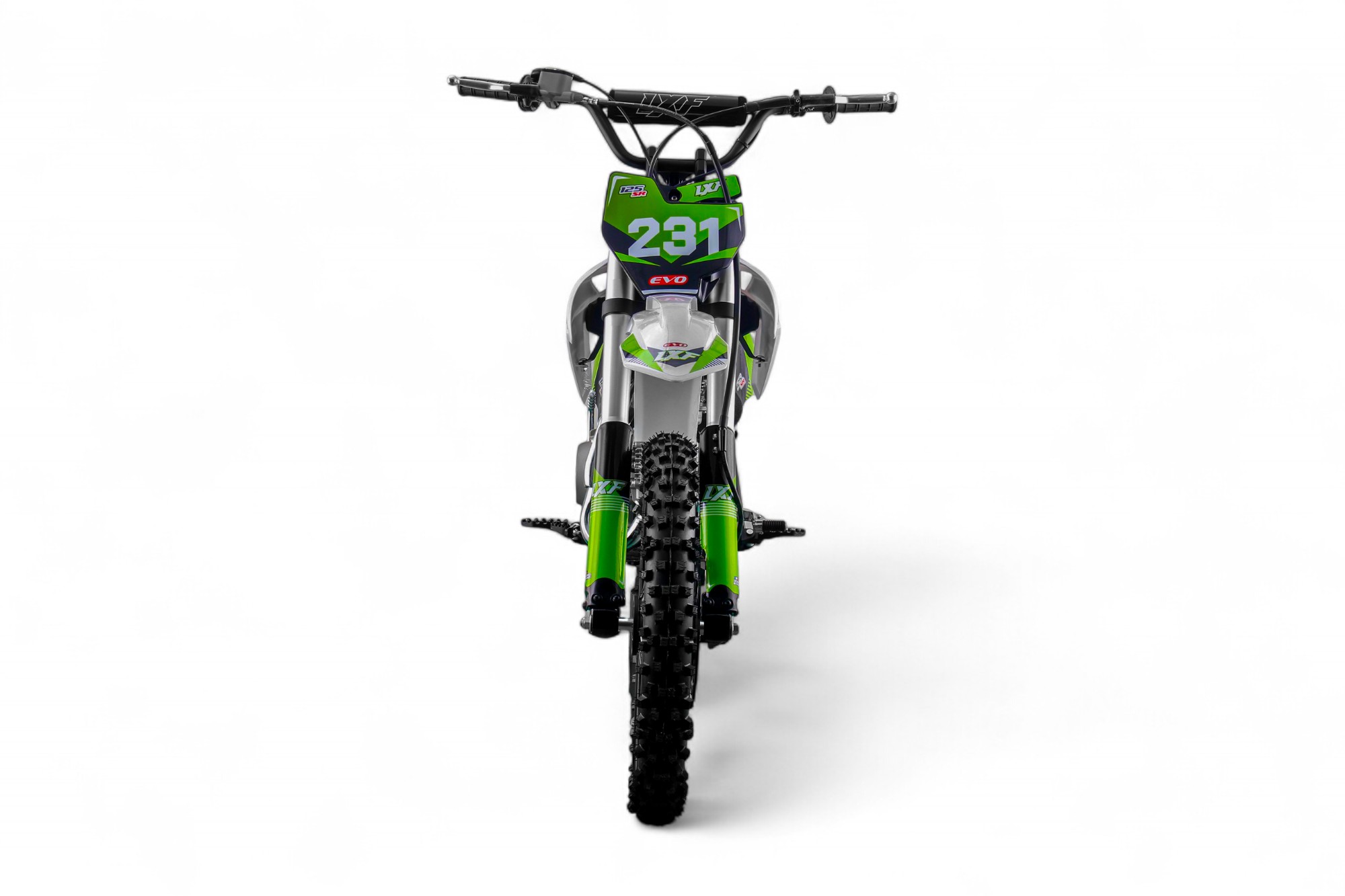 Dirt bike / Pit bike LXF 125cc evo SR 14/17" - vert monster