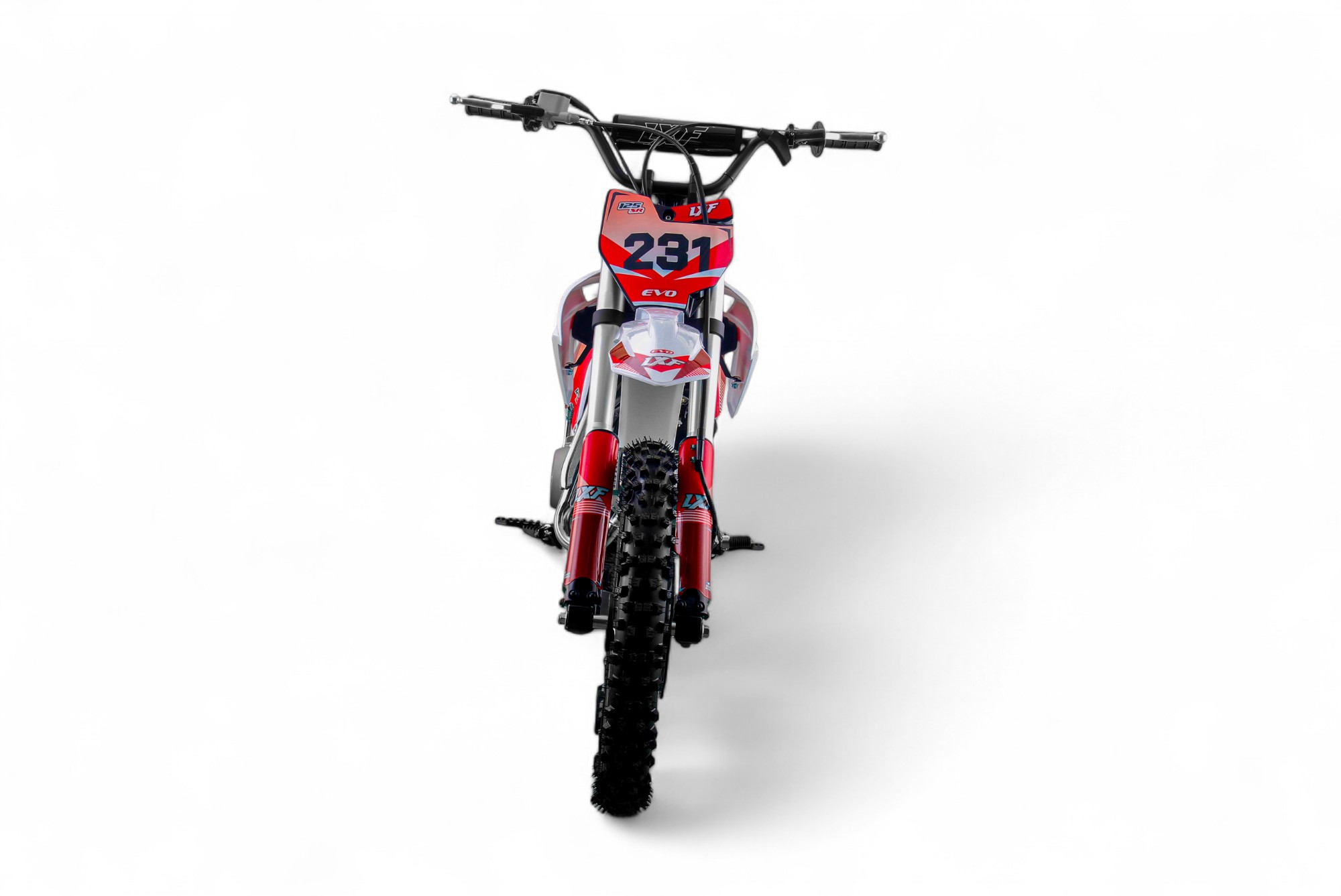 Dirt bike / Pit bike LXF 125cc evo SR 14/17" - rouge