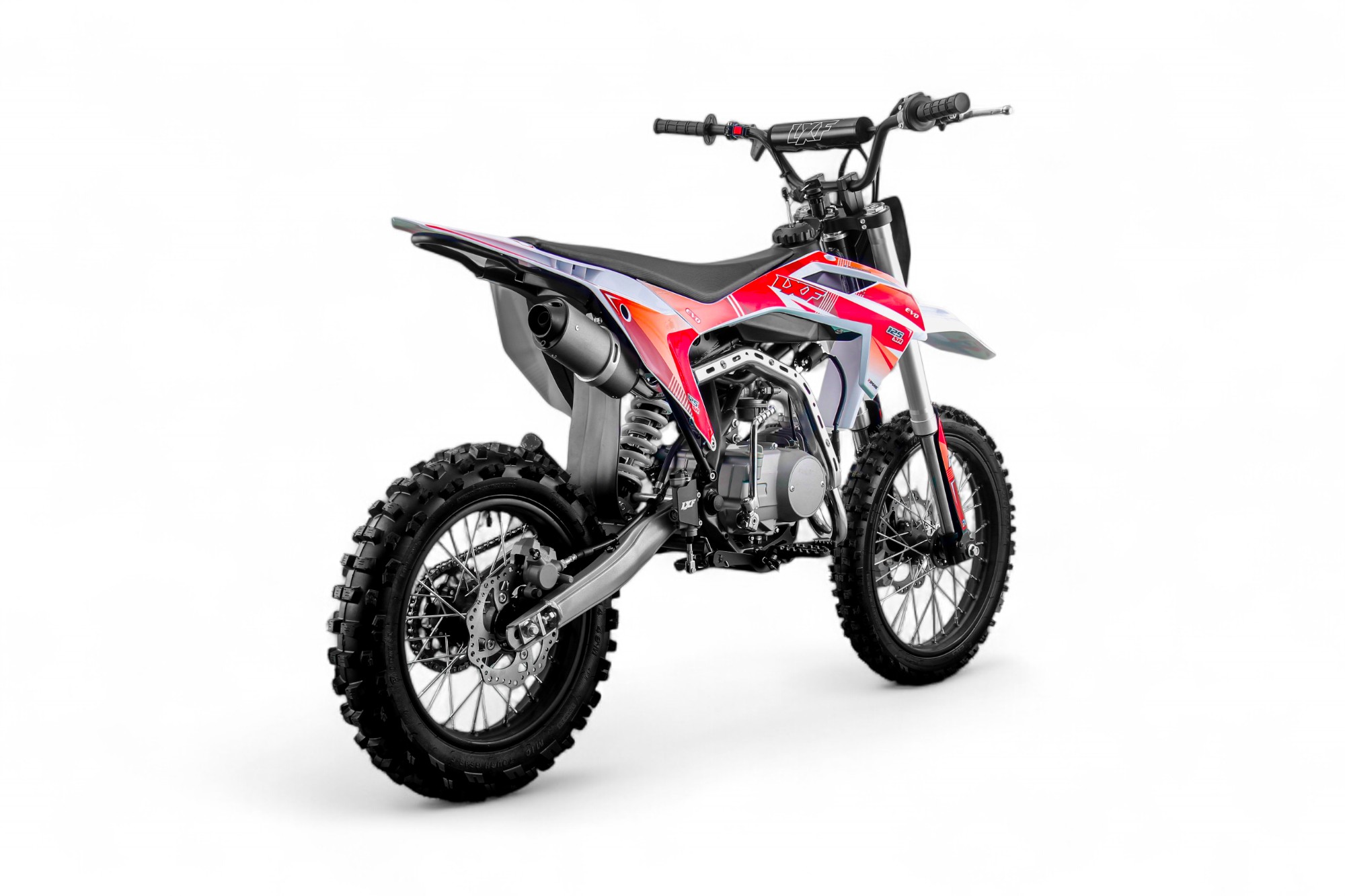 Dirt bike / Pit bike LXF 125cc evo SR 14/17" - rouge