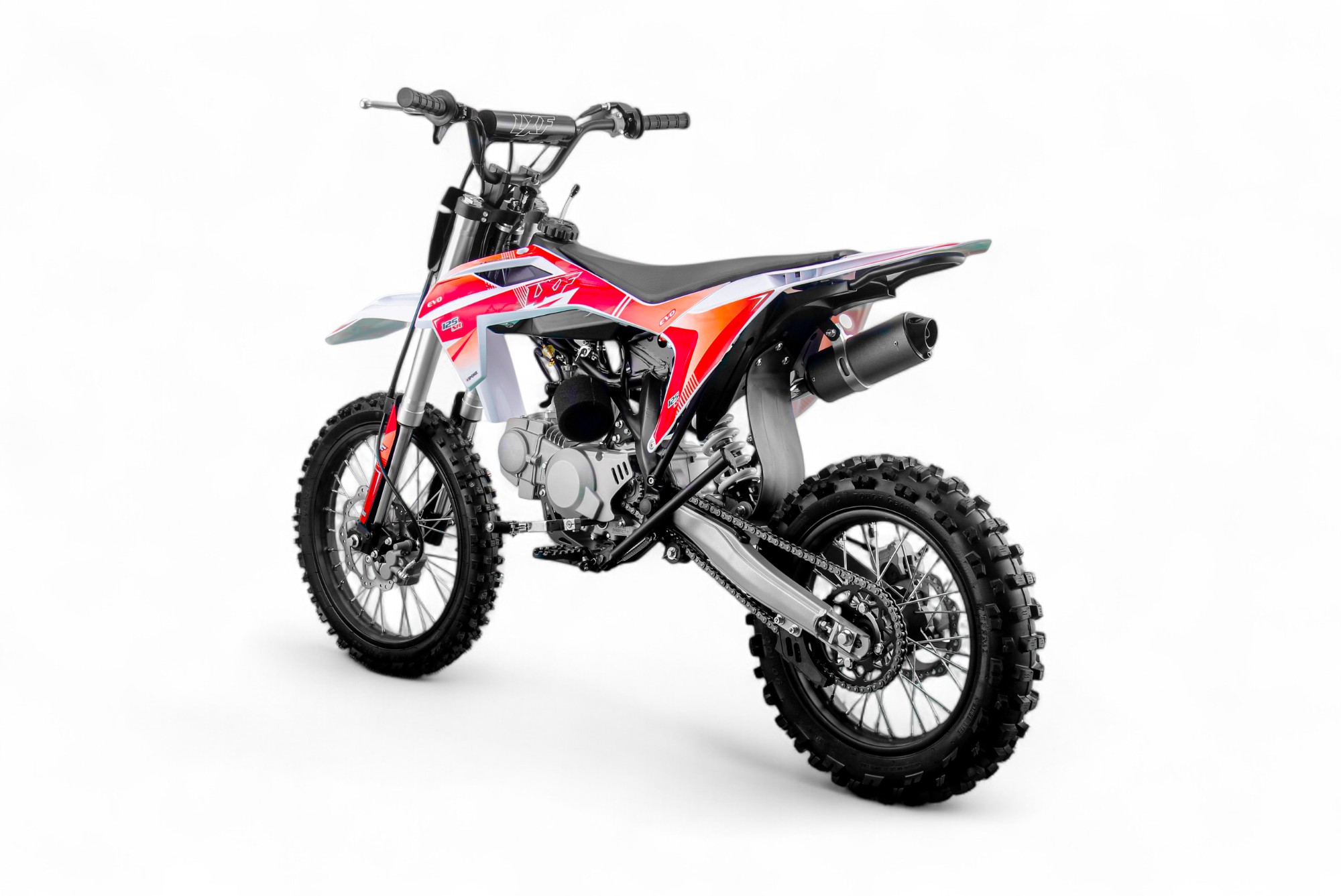 Dirt bike / Pit bike LXF 125cc evo SR 14/17" - rouge
