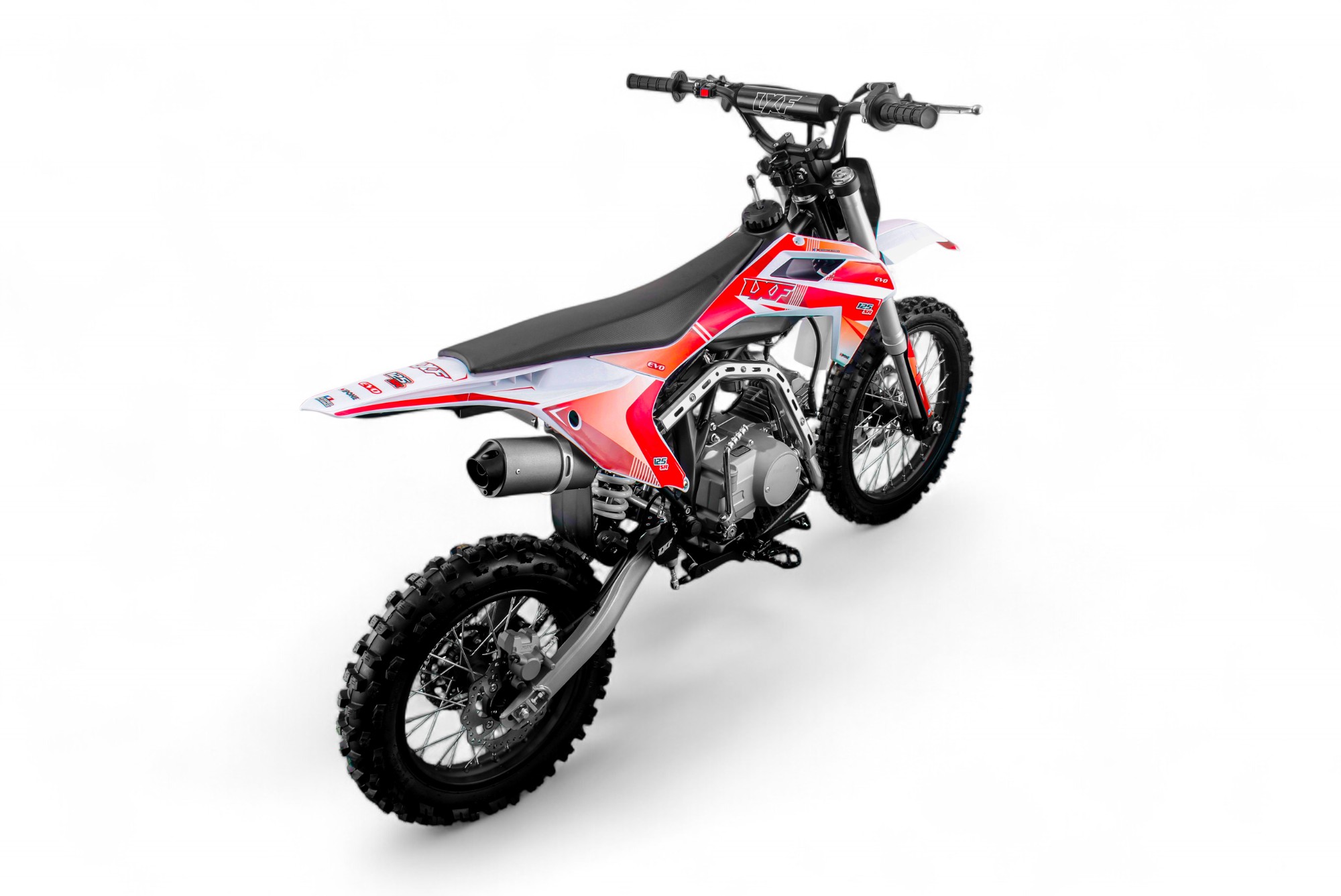 Dirt bike / Pit bike LXF 125cc evo SR 14/17" - rouge