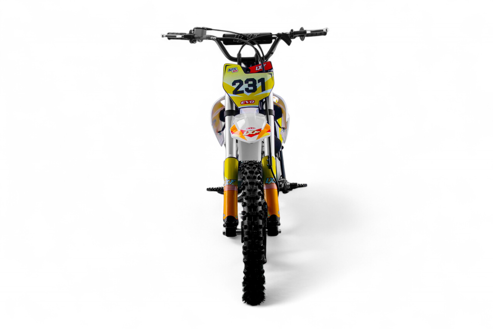 Dirt bike / Pit bike LXF 125cc evo SR 14/17" - jaune