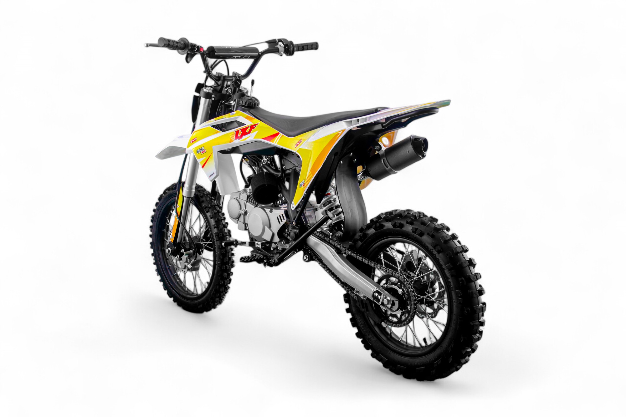 Dirt bike / Pit bike LXF 125cc evo SR 14/17" - jaune