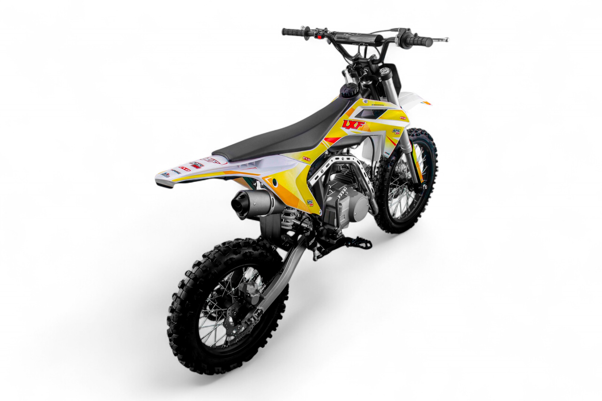 Dirt bike / Pit bike LXF 125cc evo SR 14/17" - jaune