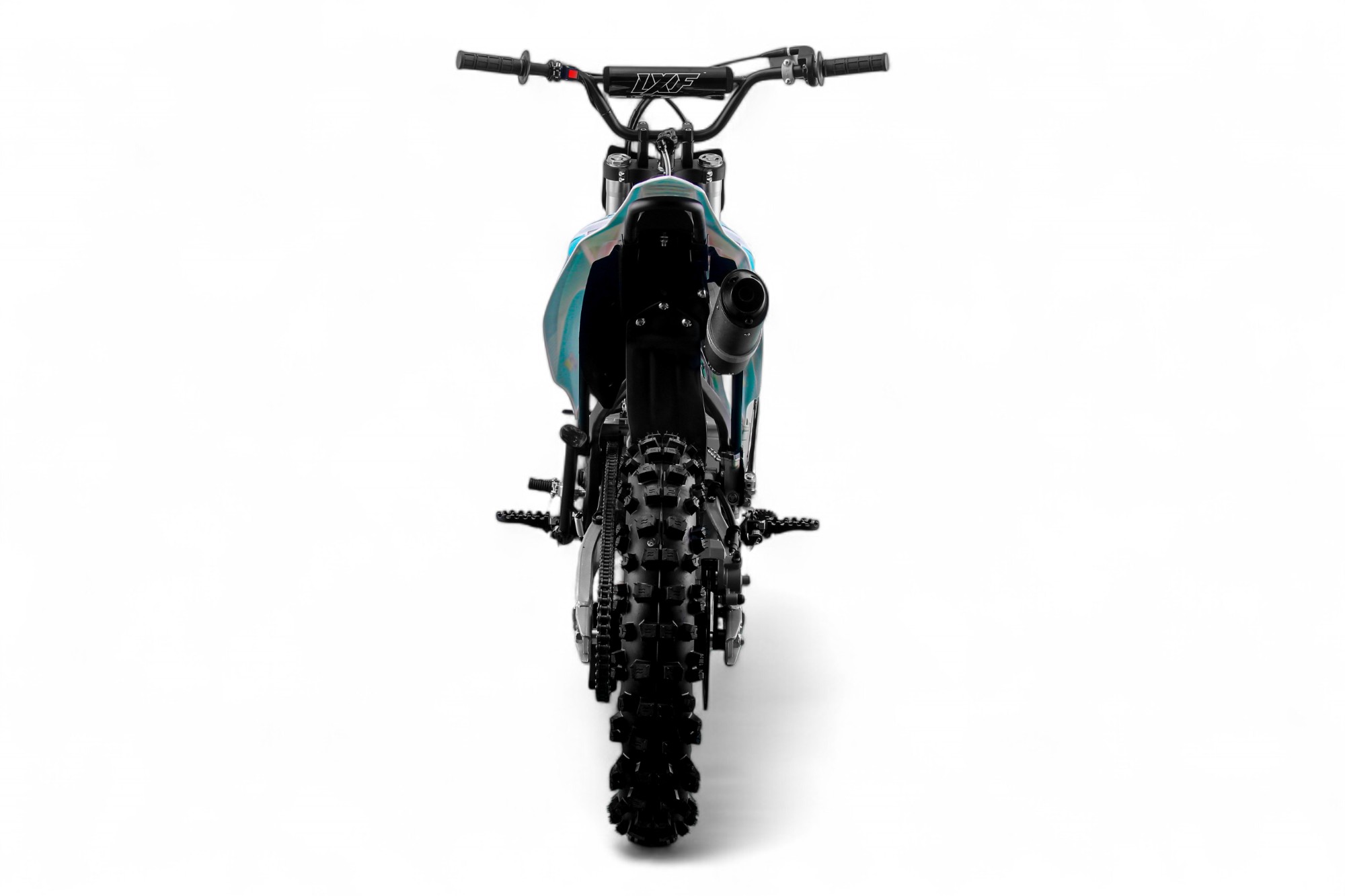 Dirt bike / Pit bike LXF 125cc evo SR 14/17" - bleu/vert