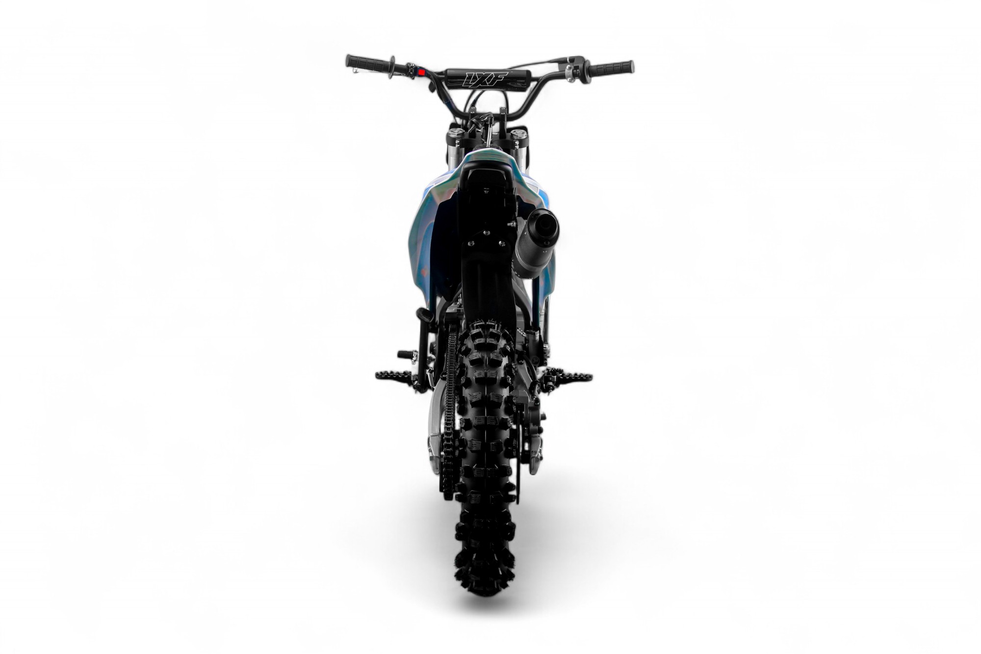 Dirt bike / Pit bike LXF 125cc evo SR 14/17" - bleu/rouge