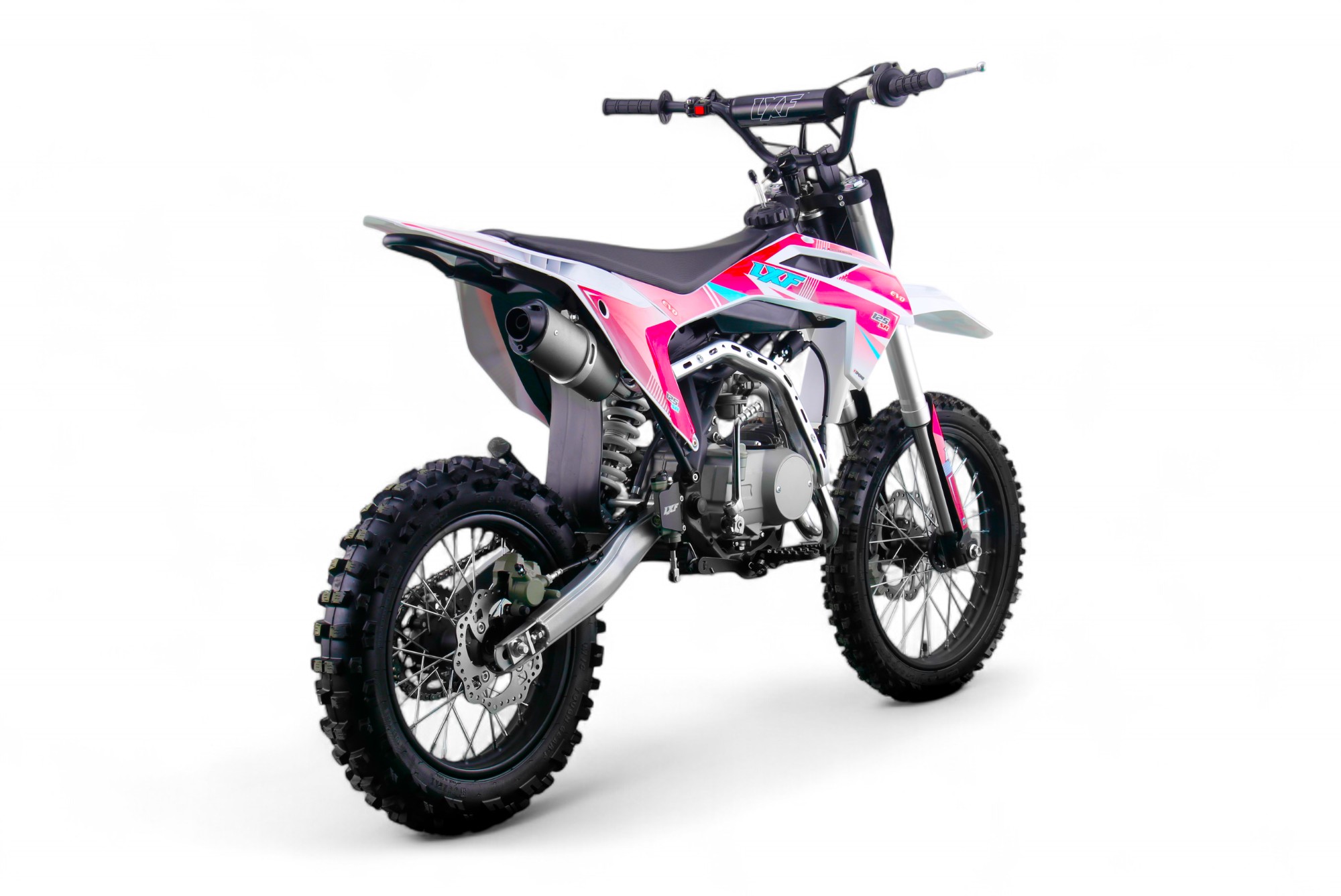 Dirt bike / Pit bike LXF 125cc evo SR 14/17" - rose