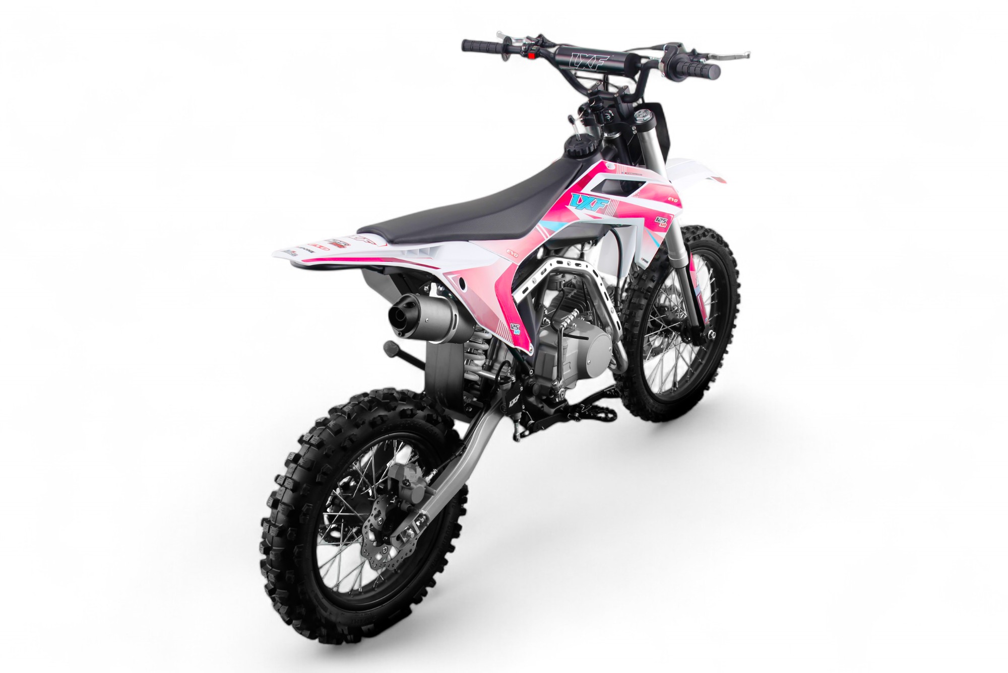 Dirt bike / Pit bike LXF 125cc evo SR 14/17" - rose