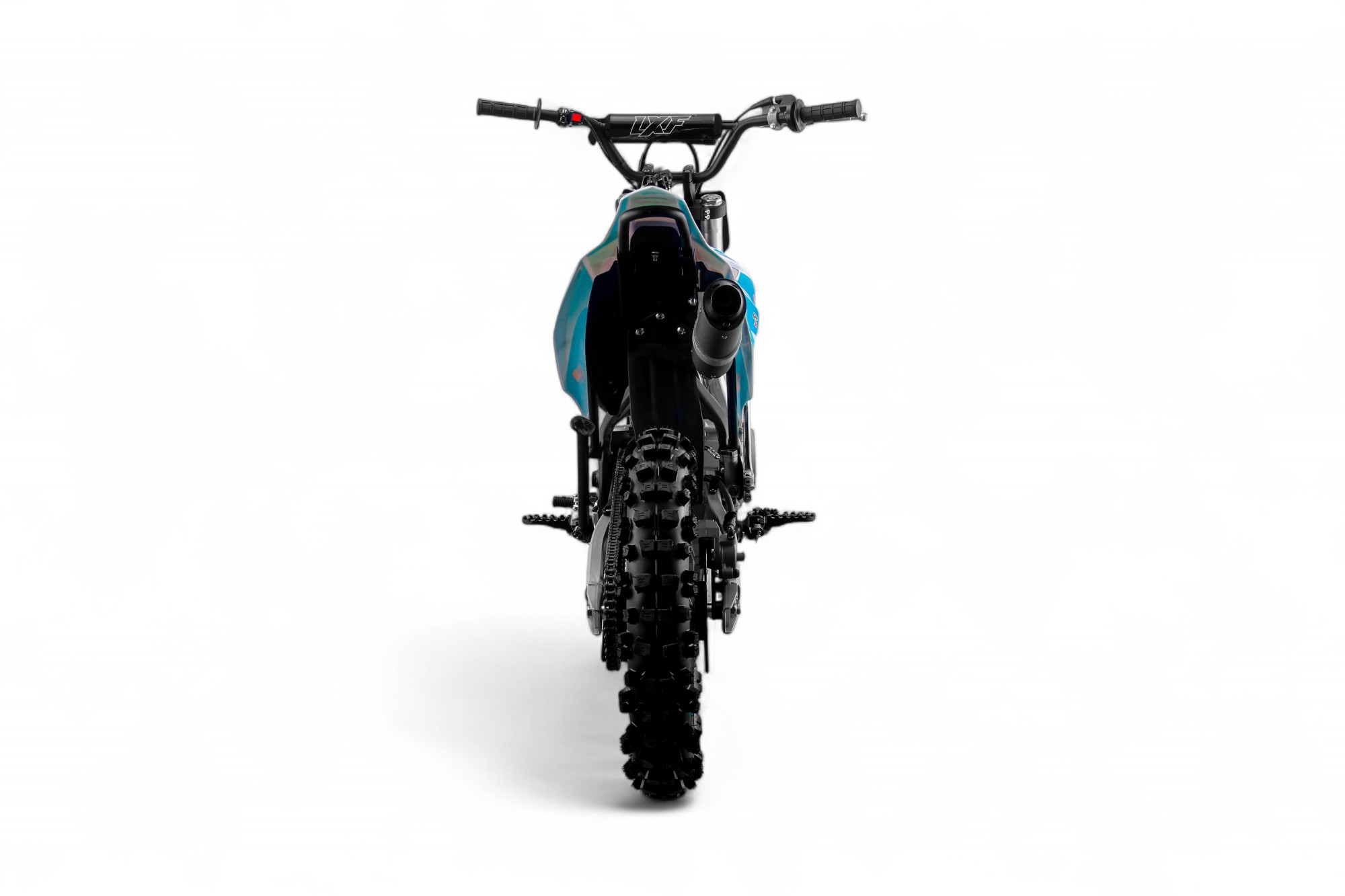 Dirt bike / Pit bike LXF 125cc evo SR 14/17" - bleu/orange