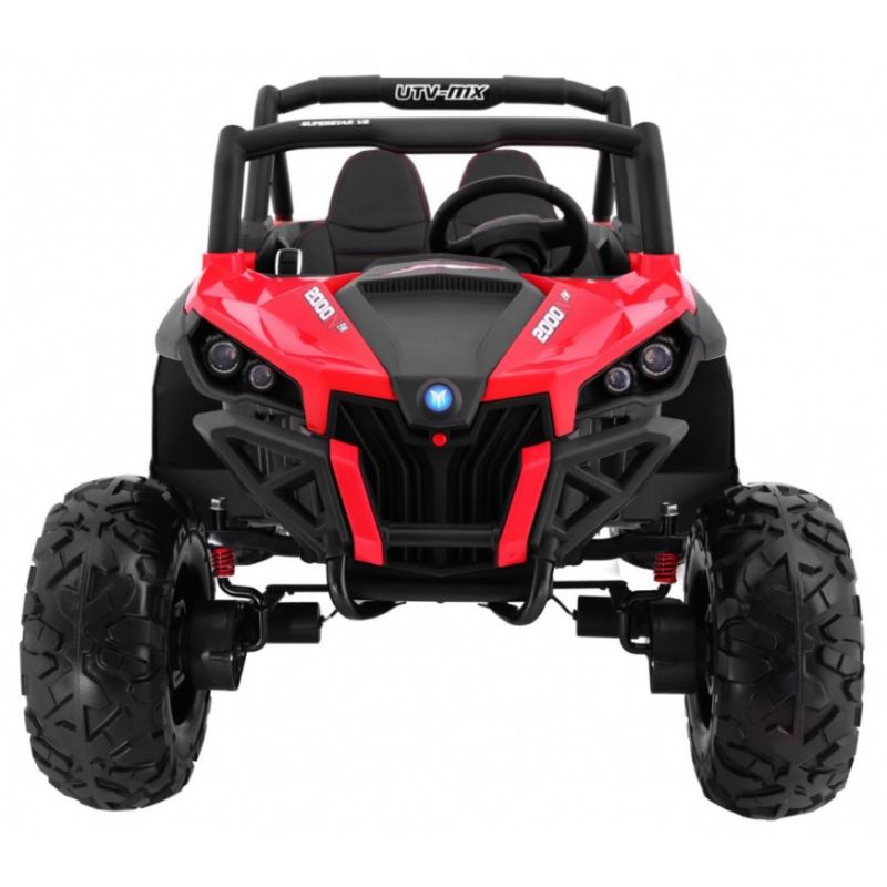 Buggy enfant LXF 2 places, 4 moteurs 45w, télécommande parentale 2.4 Ghz - rouge