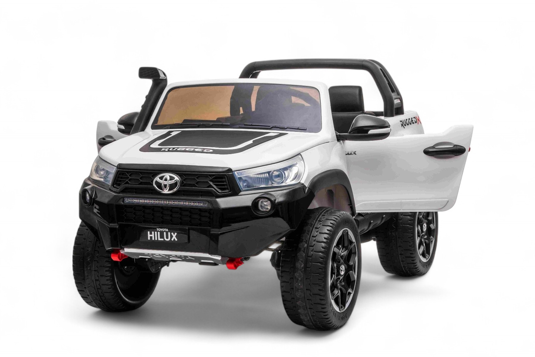 4x4 électrique / SUV enfant Toyota Hilux 2 places, 4 moteurs 45w, télécommande parentale 2.4 Ghz