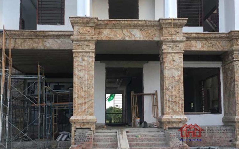 Đá granite được sử dụng cho công trình nhà ở