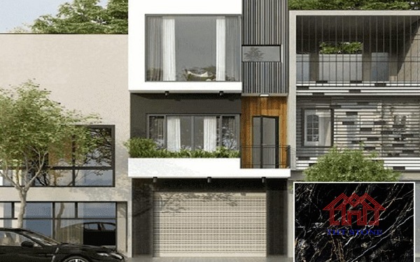 Tại sao nên ốp đá mặt tiền nhà phố