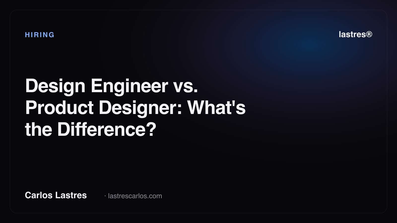 Design Engineer vs. Product Designer: What's the Difference?