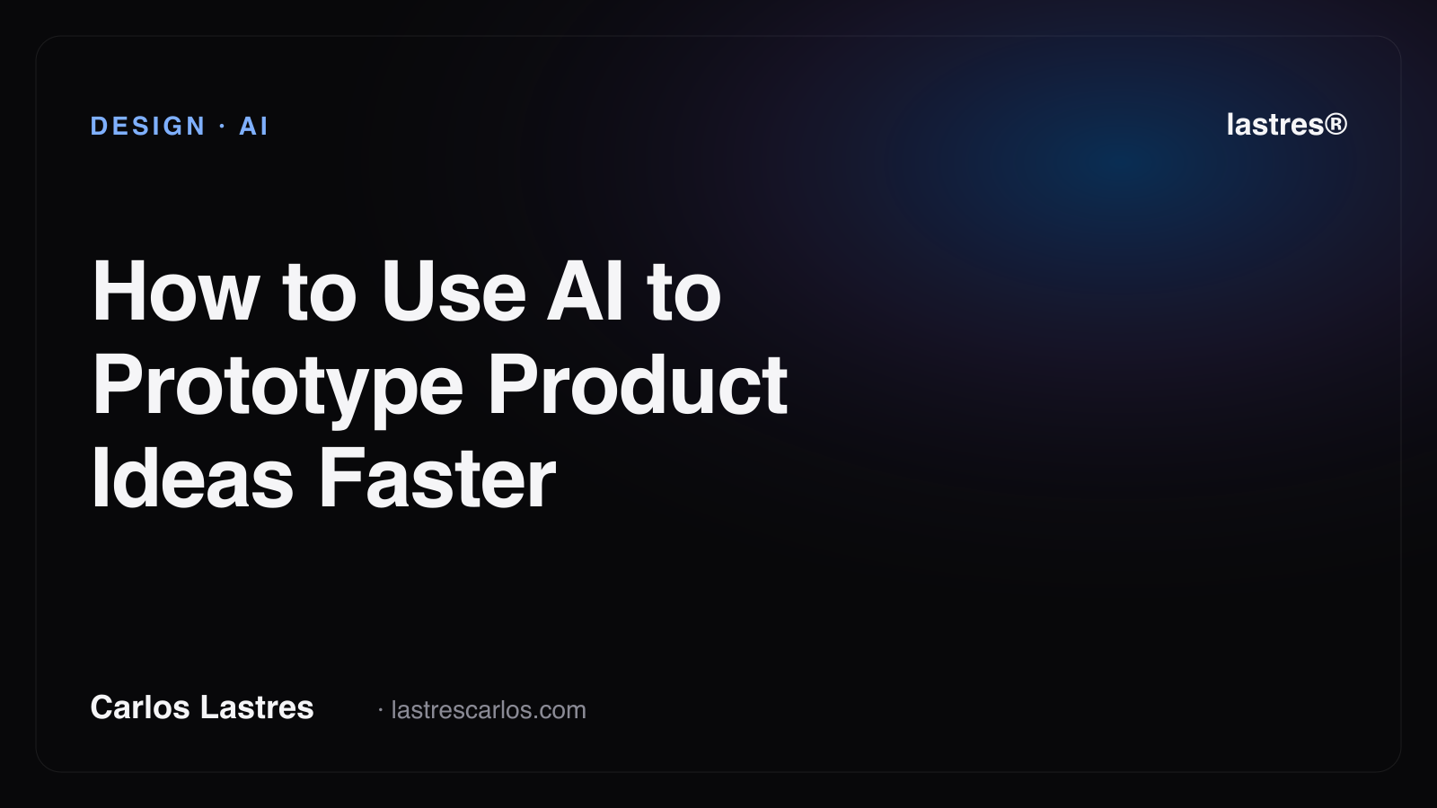 How to Use AI to Prototype Product Ideas Faster