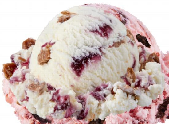 Blueberry Waffle Cone