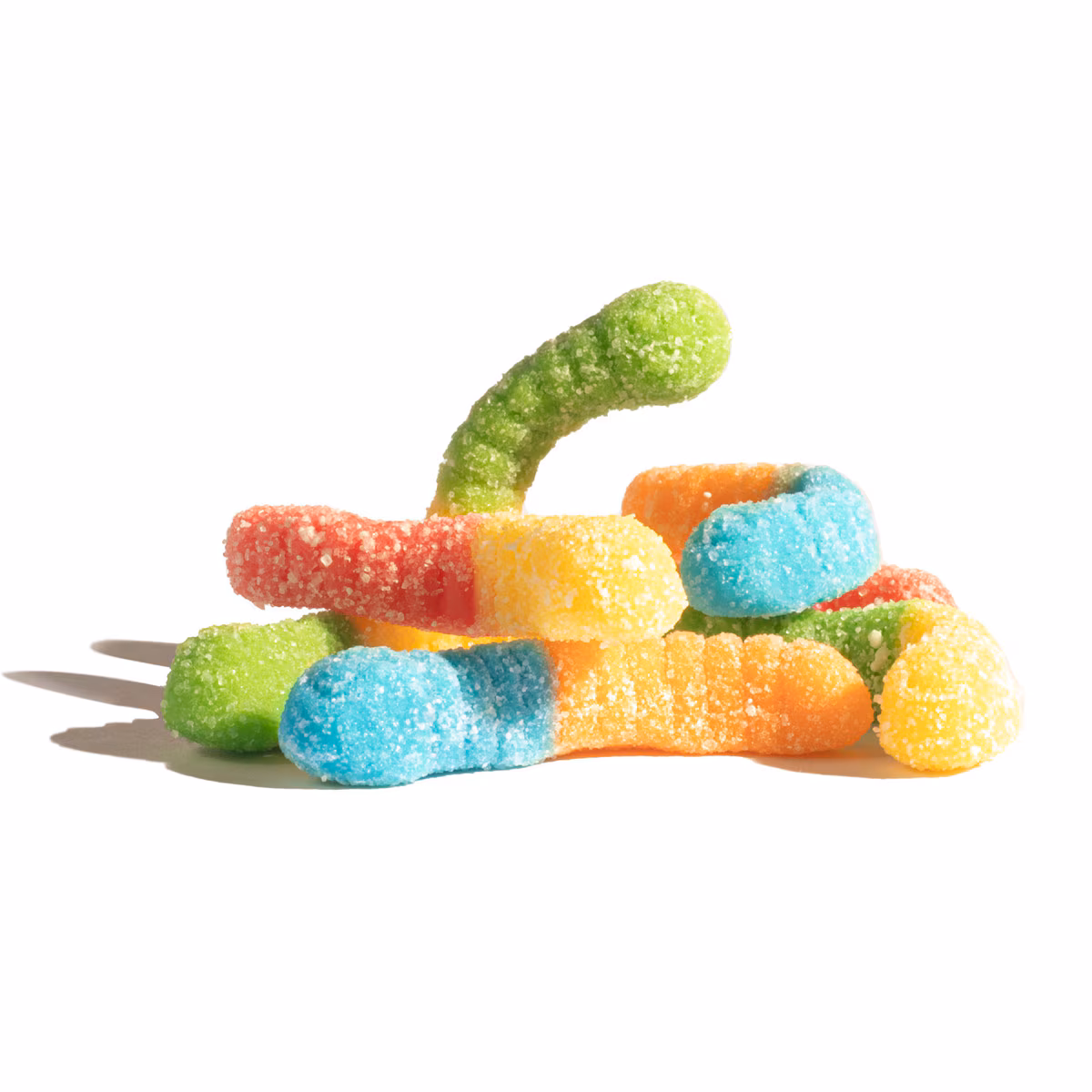 Sour Mini Neon Gummy Worms