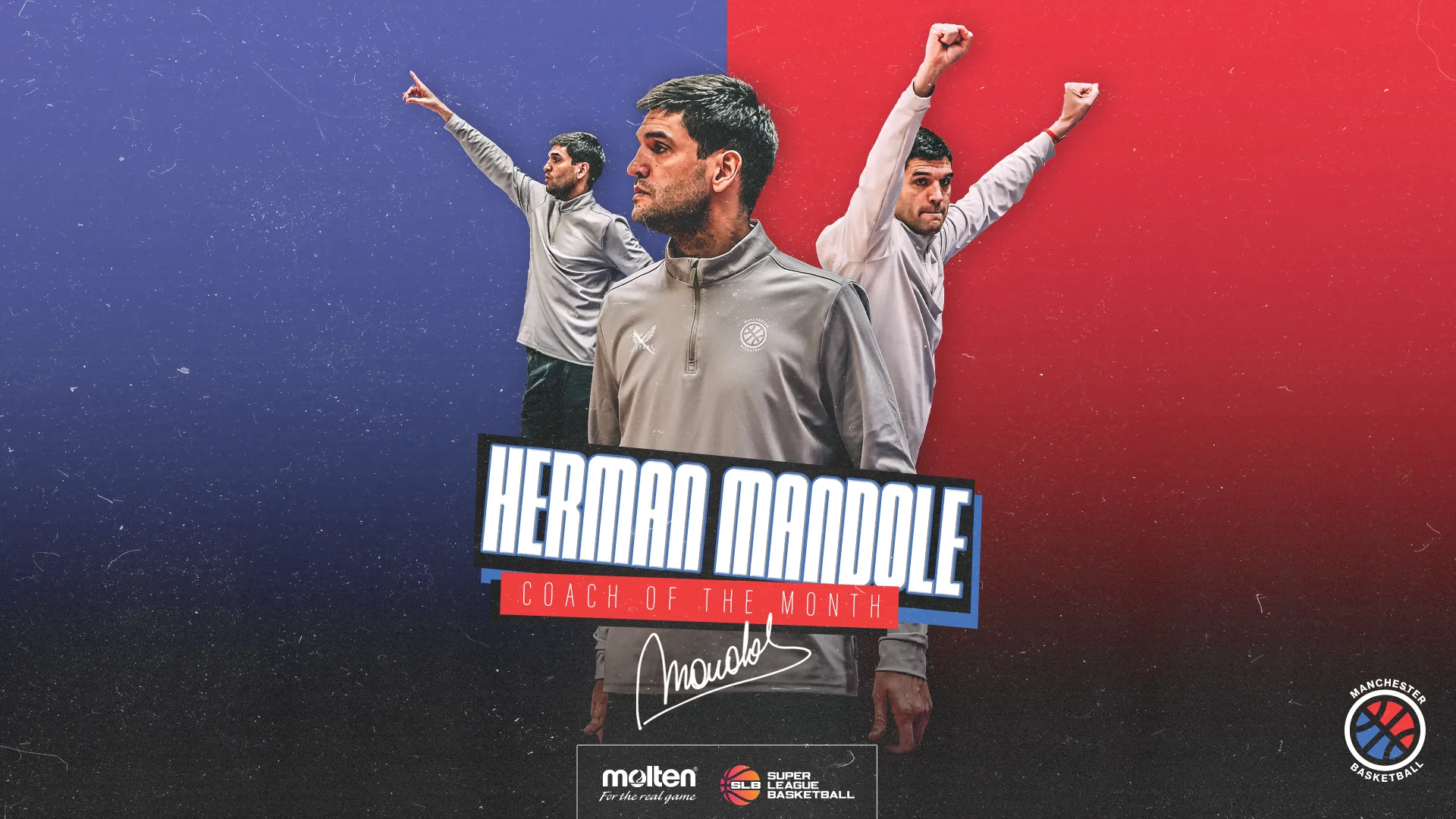 Mandole named Coach of the Month