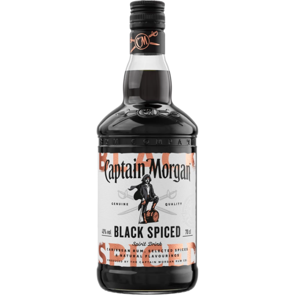 Rom Captain Morgan Black Spiced