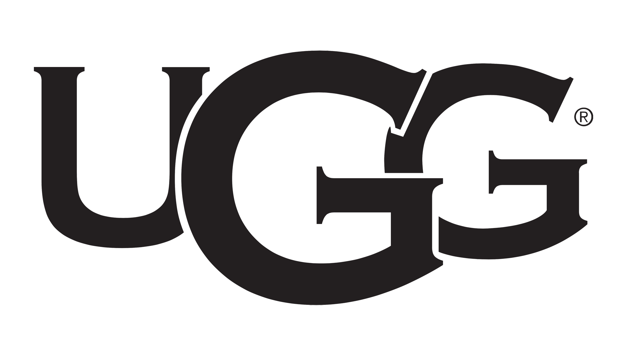 ugg logo . cloth store boutique 