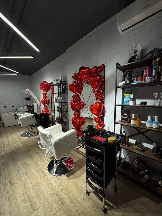 студия выпрямления волос