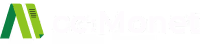 ccMonet  Logo - white