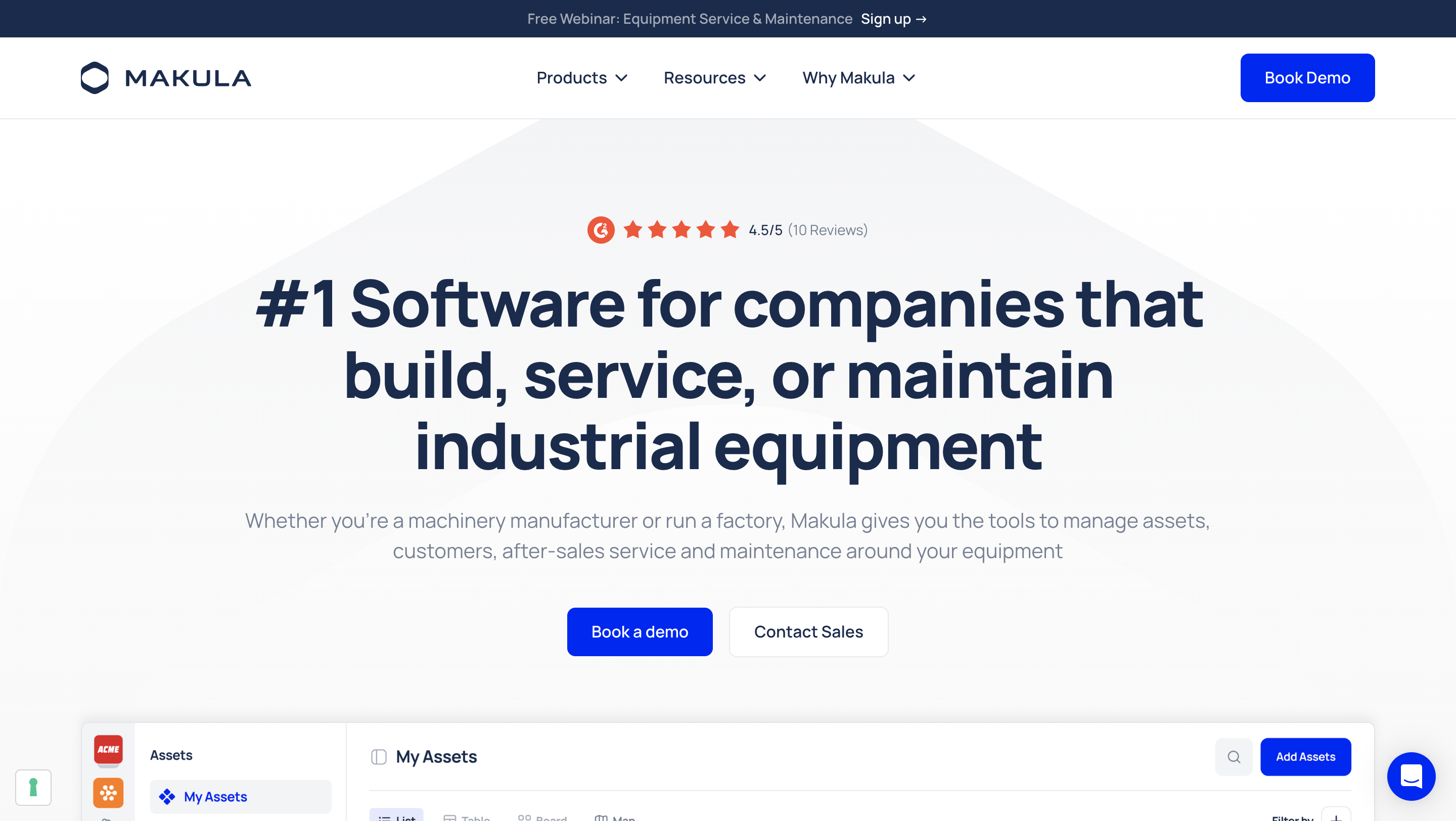 Makula Field Service Software