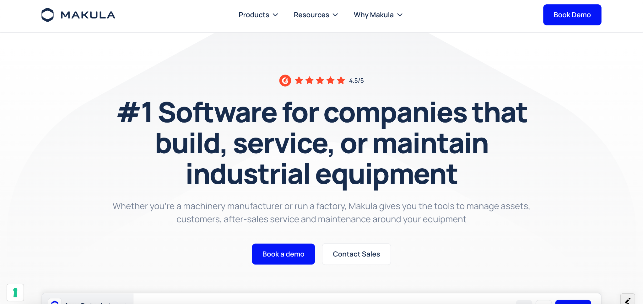 Makula help desk and ticketing dashboard showing centralised request queue.