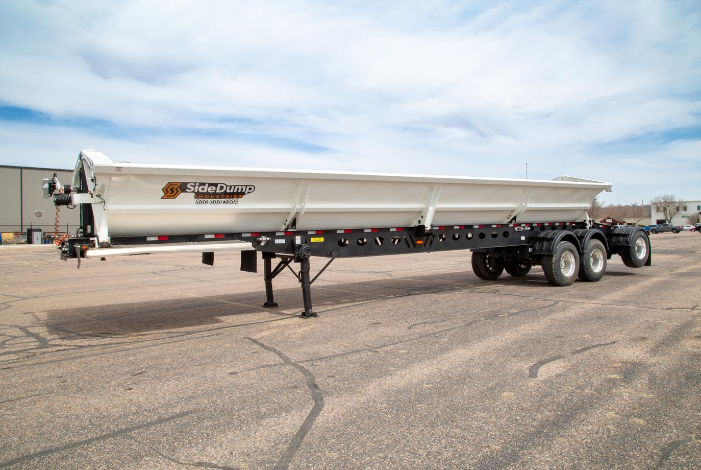 SIDE DUMP INDUSTRIES LLC SUPER TRI AXLE SIR RIDE Trailer
